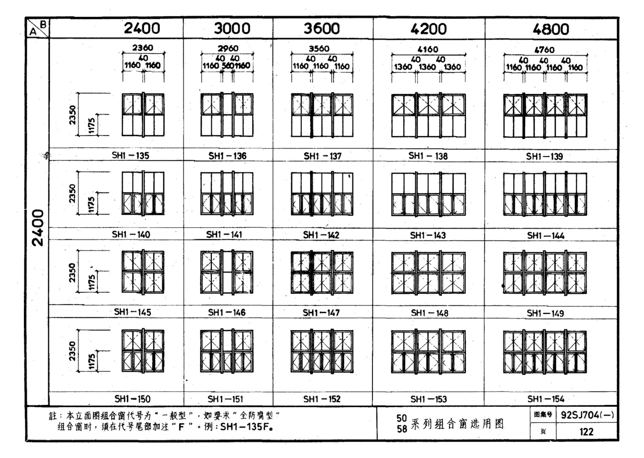 92SJ704(一)--硬聚氯乙烯塑钢门窗