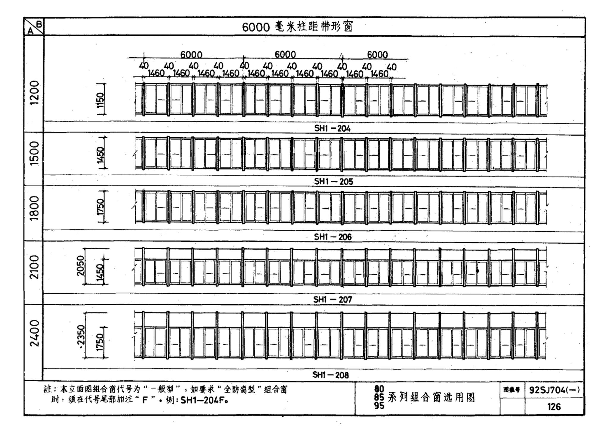 92SJ704(一)--硬聚氯乙烯塑钢门窗