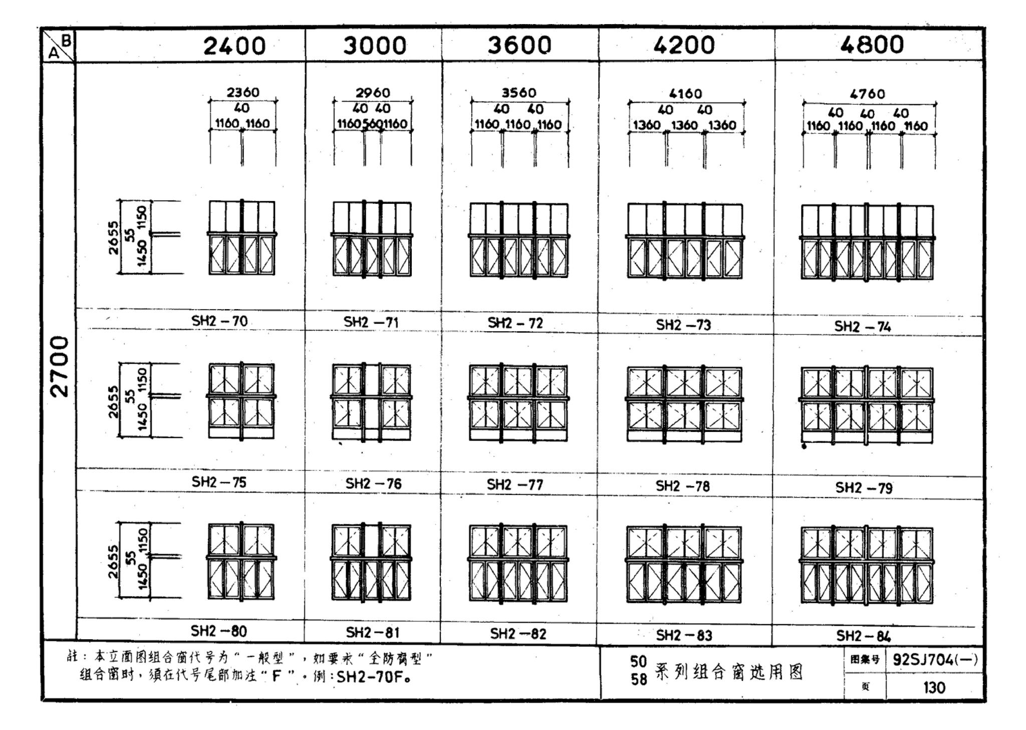 92SJ704(一)--硬聚氯乙烯塑钢门窗