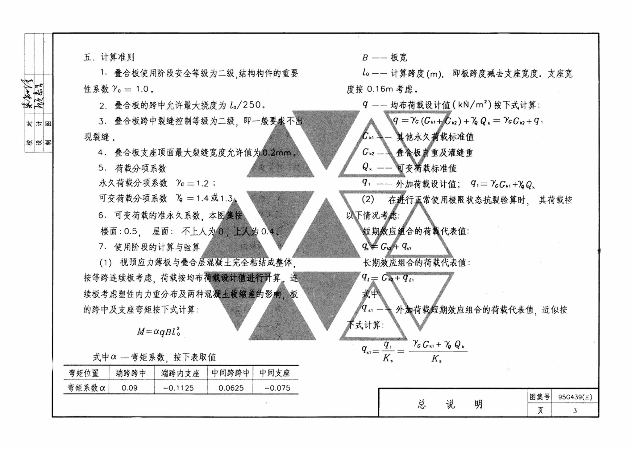 95G439-3 95(03)G439-3--预应力混凝土叠合板（预应力筋为刻痕钢丝）