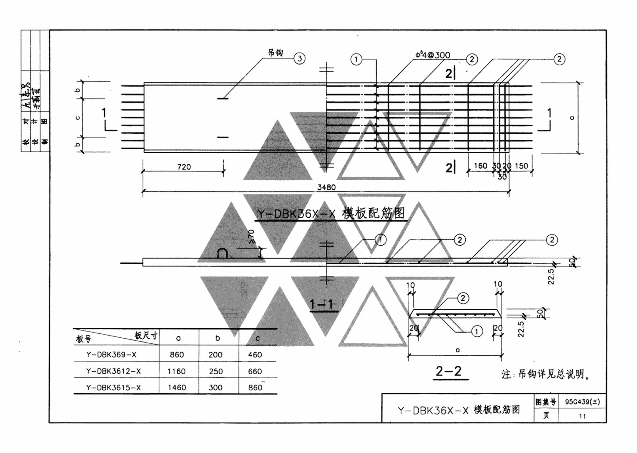 95G439-3 95(03)G439-3--预应力混凝土叠合板（预应力筋为刻痕钢丝）