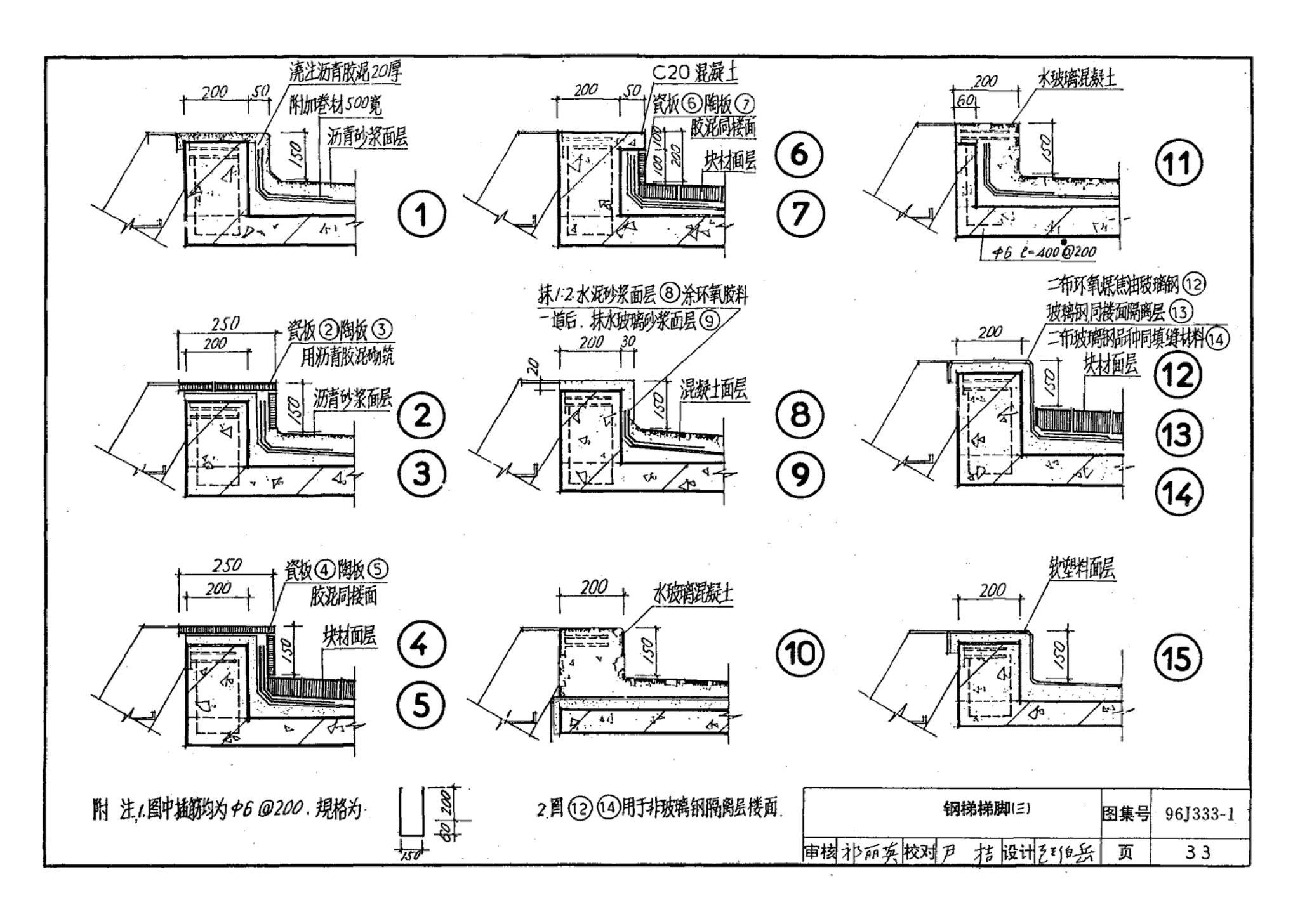 96J333-1--建筑防腐蚀构造