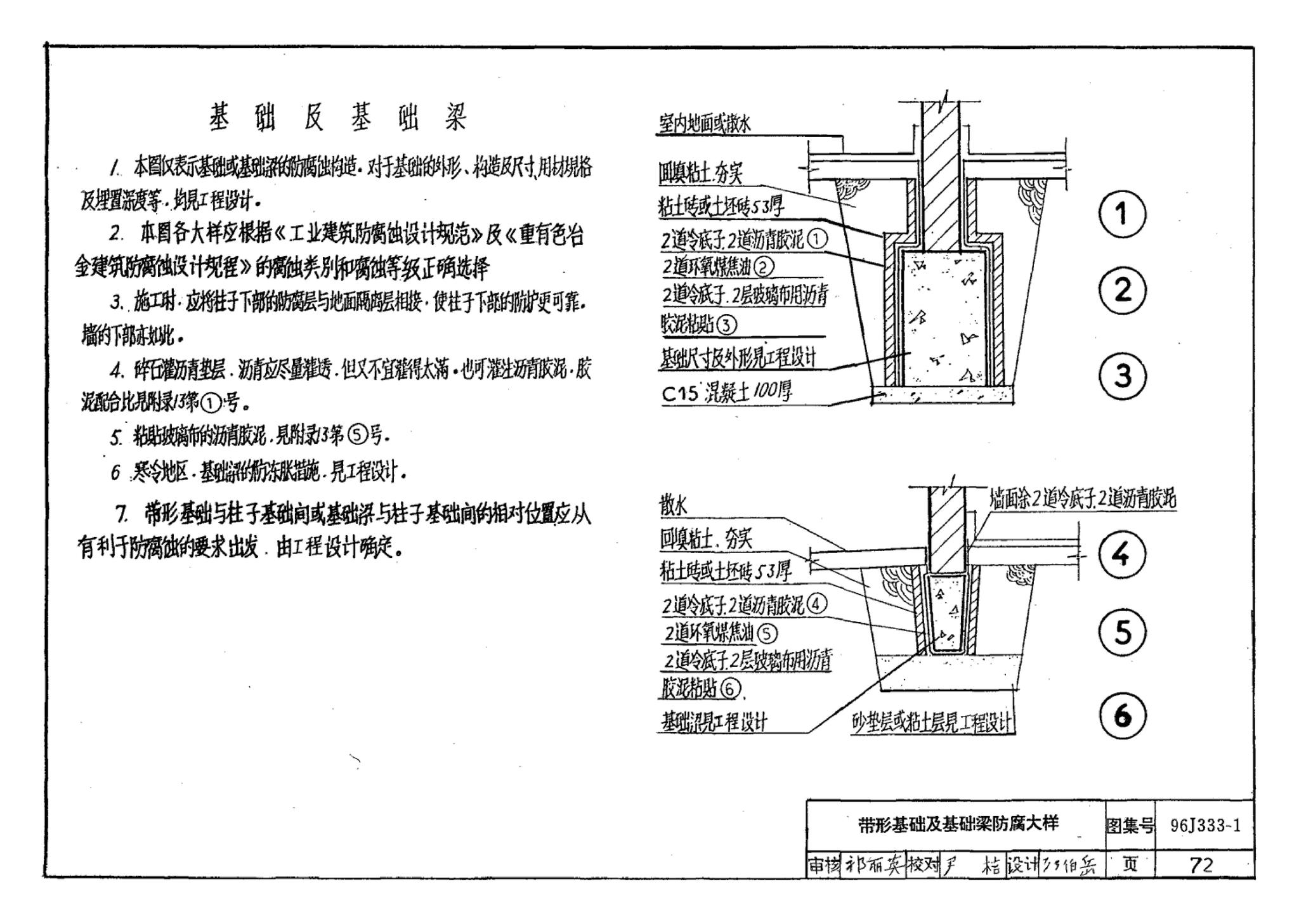 96J333-1--建筑防腐蚀构造