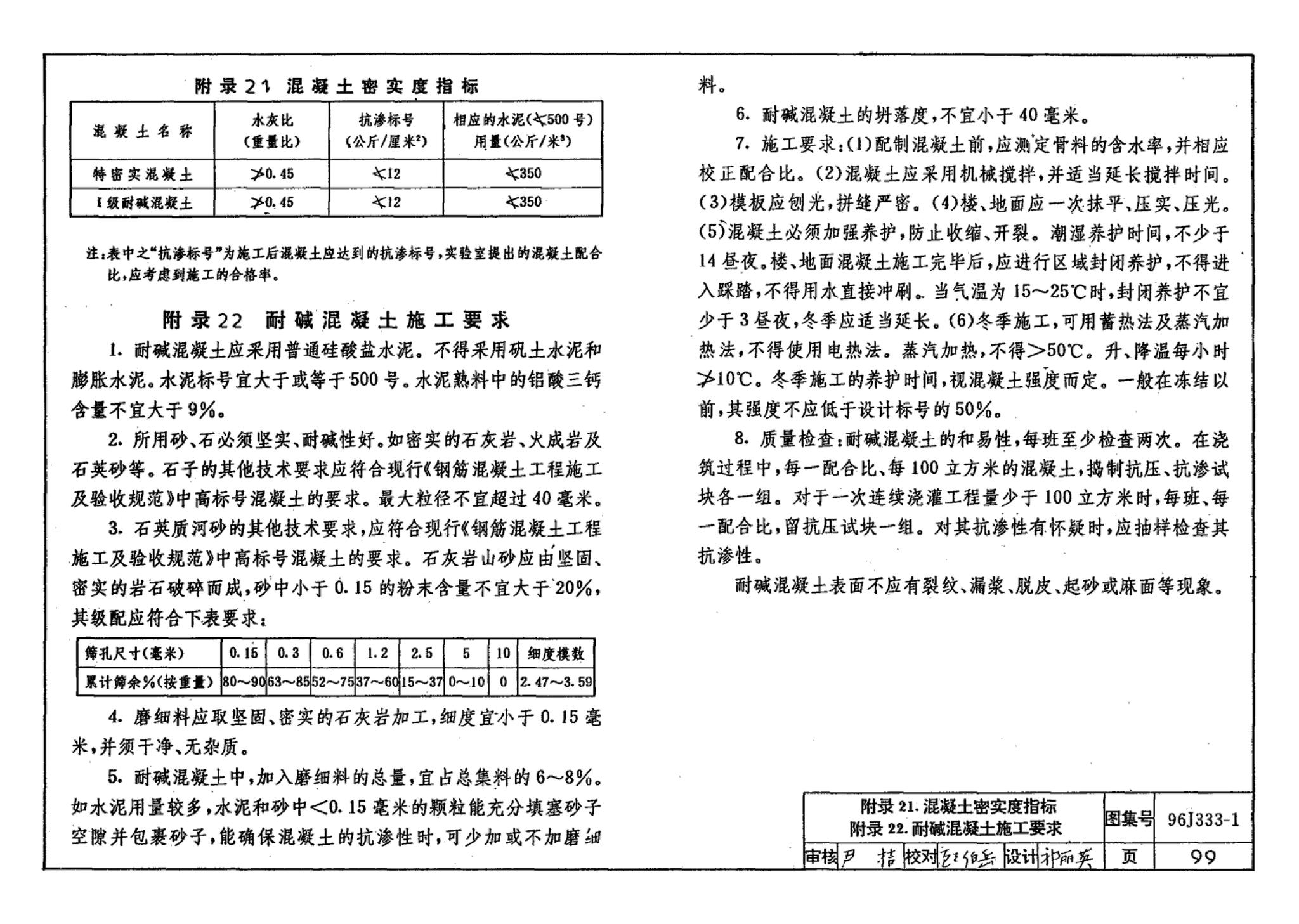 96J333-1--建筑防腐蚀构造