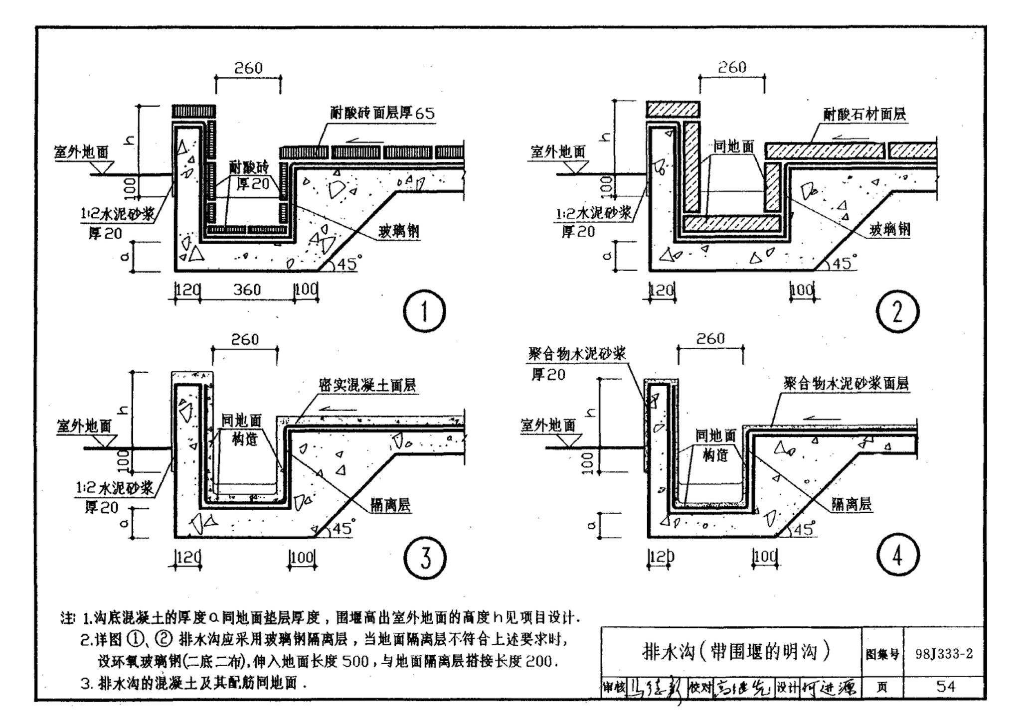 98J333-2--建筑防腐蚀构造