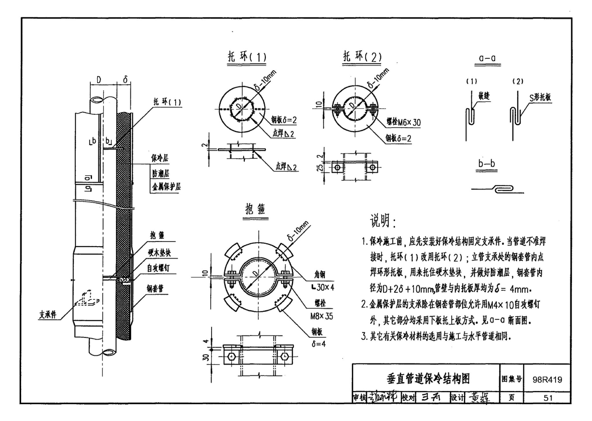 98R419--管道与设备保冷