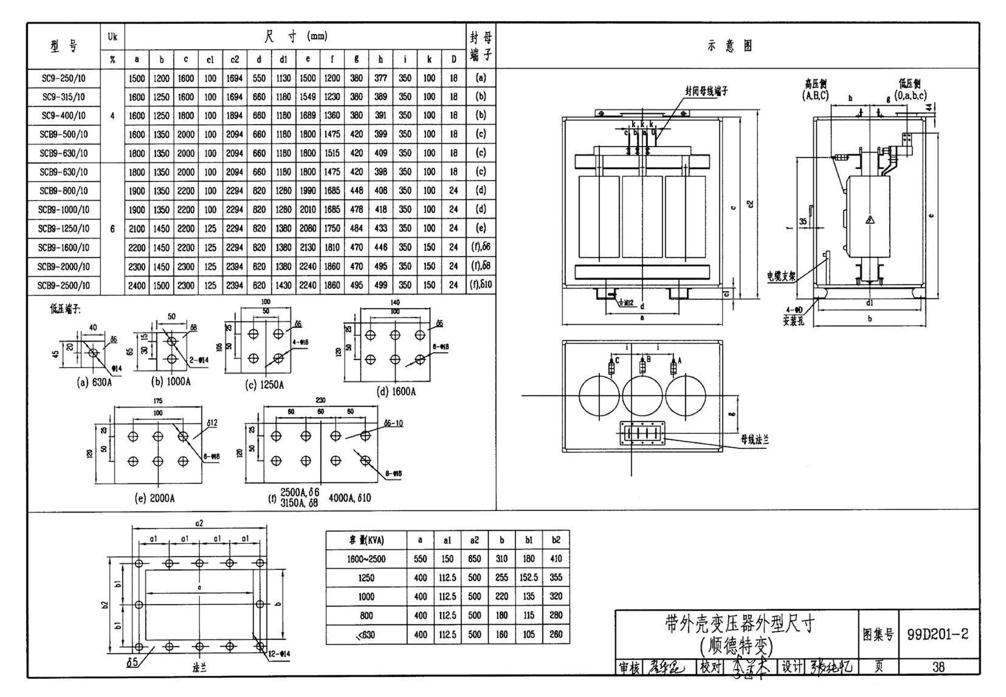 99D201-2--干式变压器安装