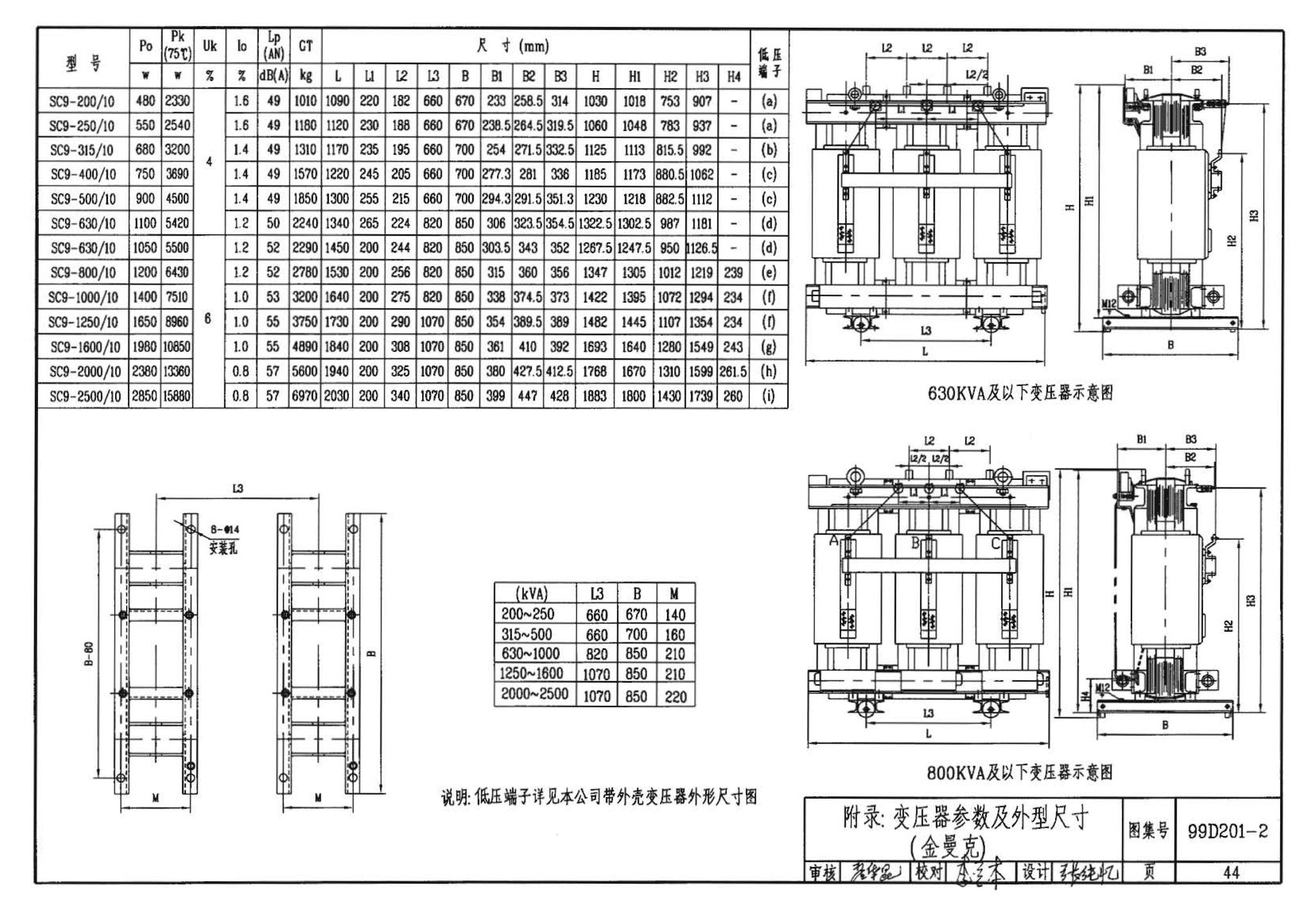 99D201-2--干式变压器安装