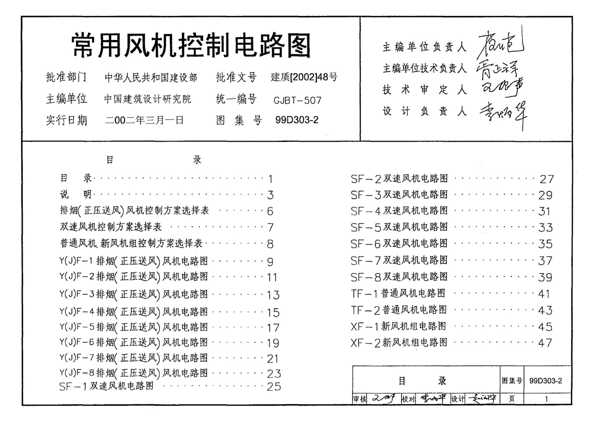 99D303-2--常用风机控制电路图