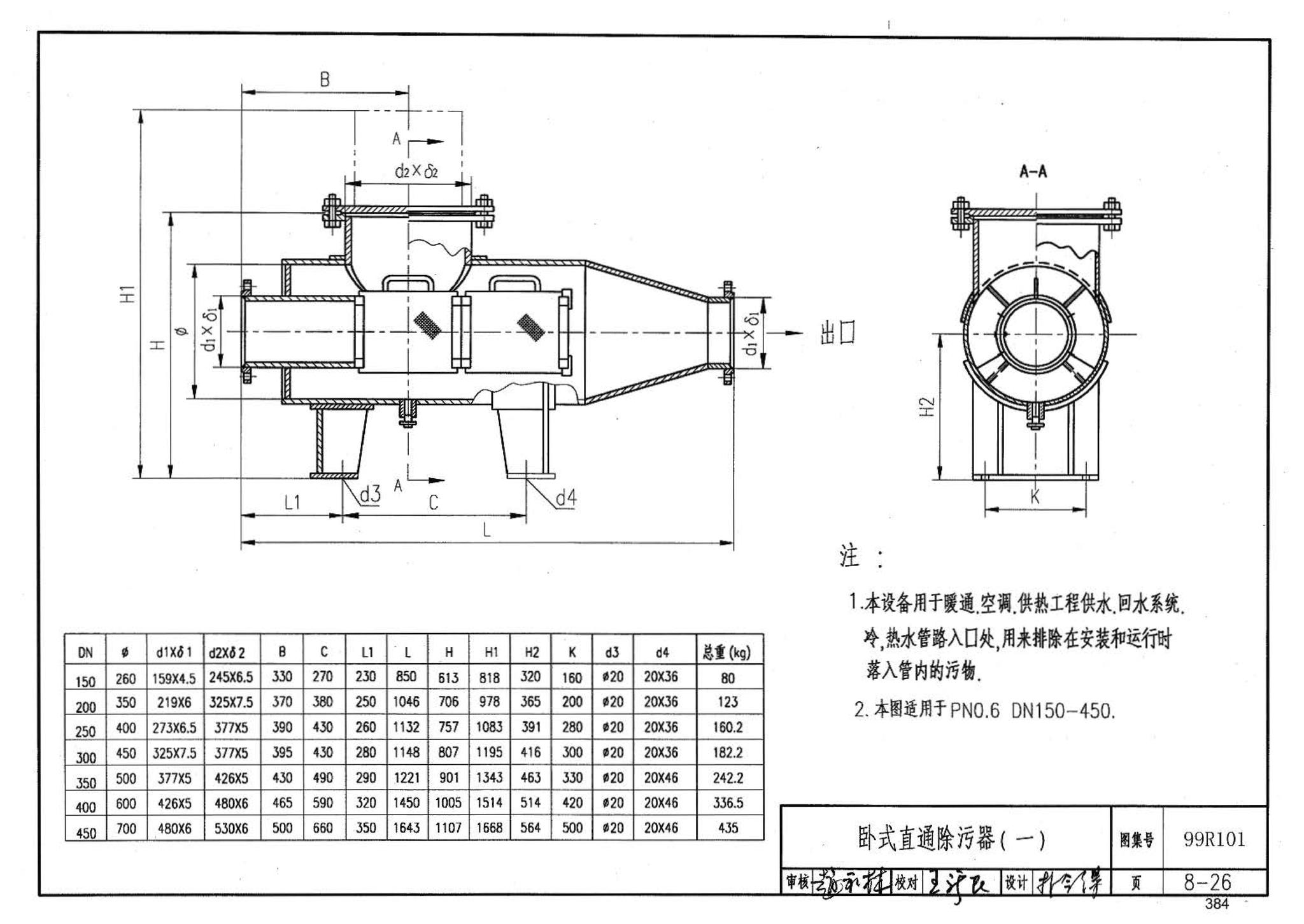 99R101--燃煤锅炉房工程设计施工图集