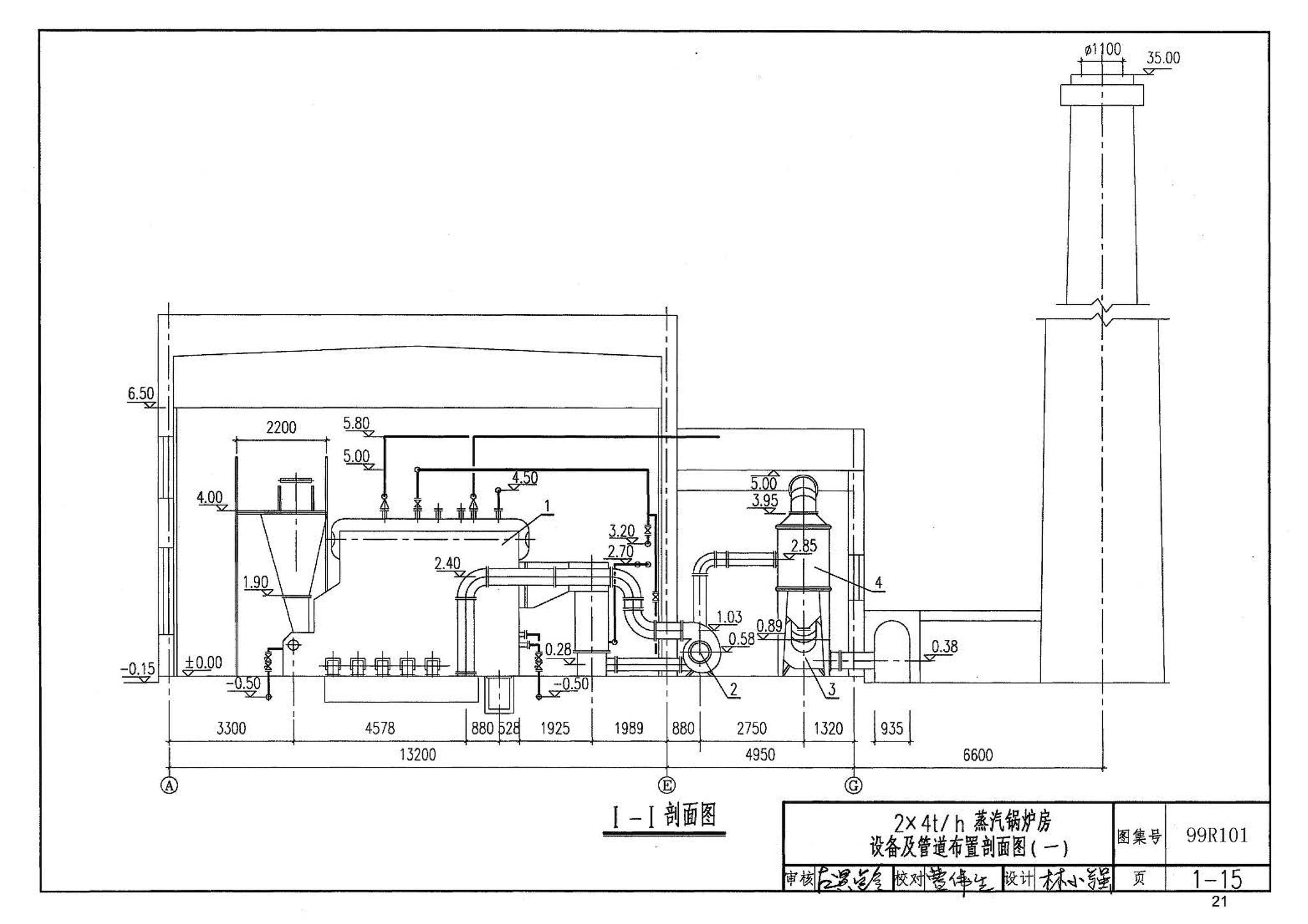 99R101--燃煤锅炉房工程设计施工图集