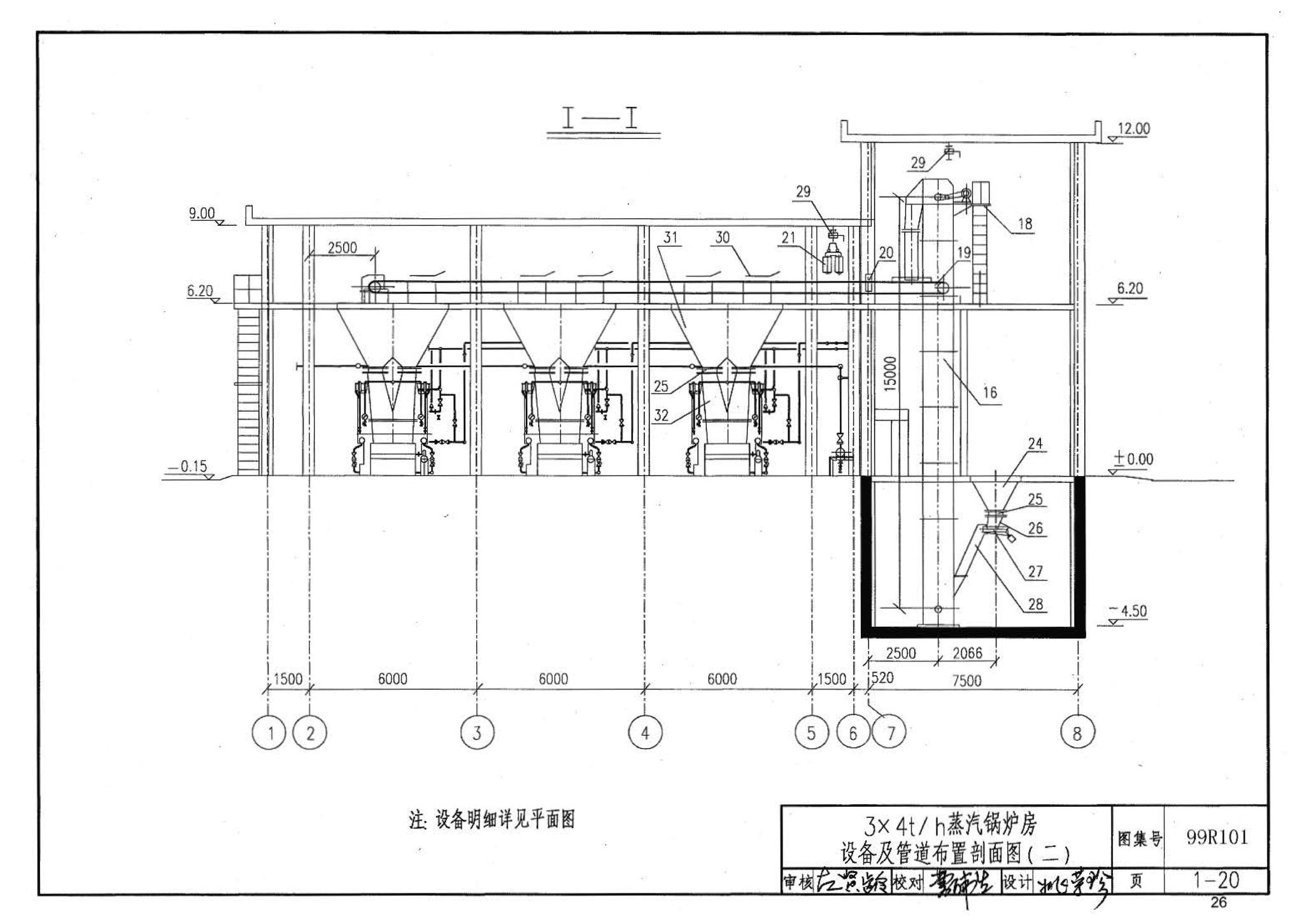 99R101--燃煤锅炉房工程设计施工图集