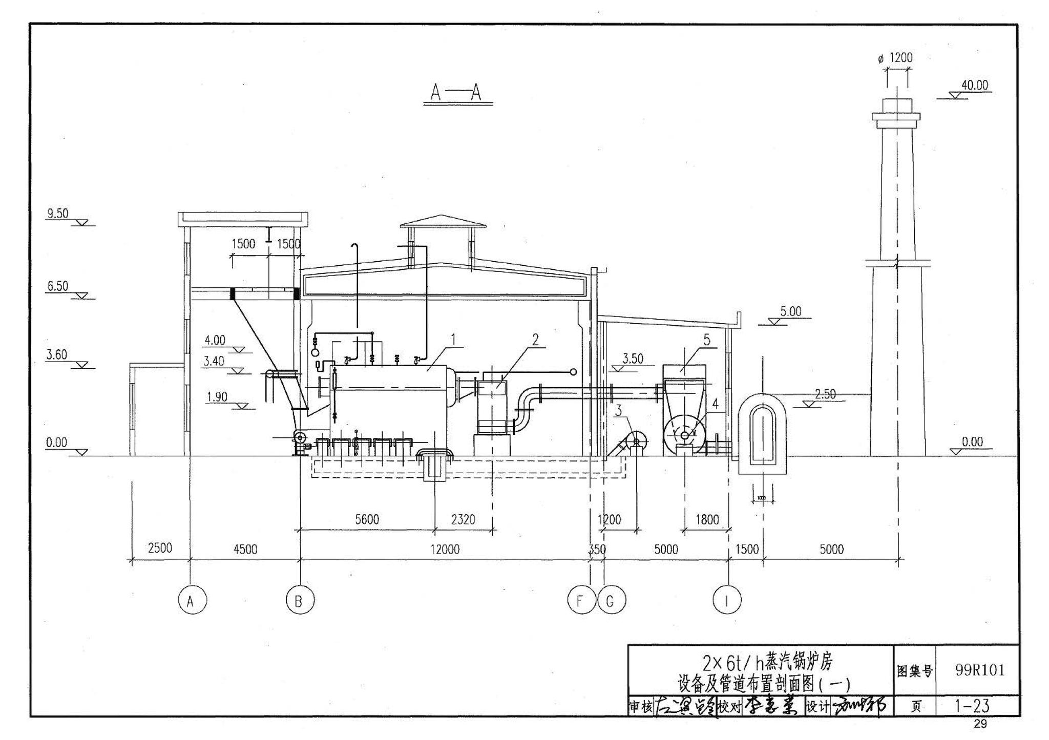 99R101--燃煤锅炉房工程设计施工图集