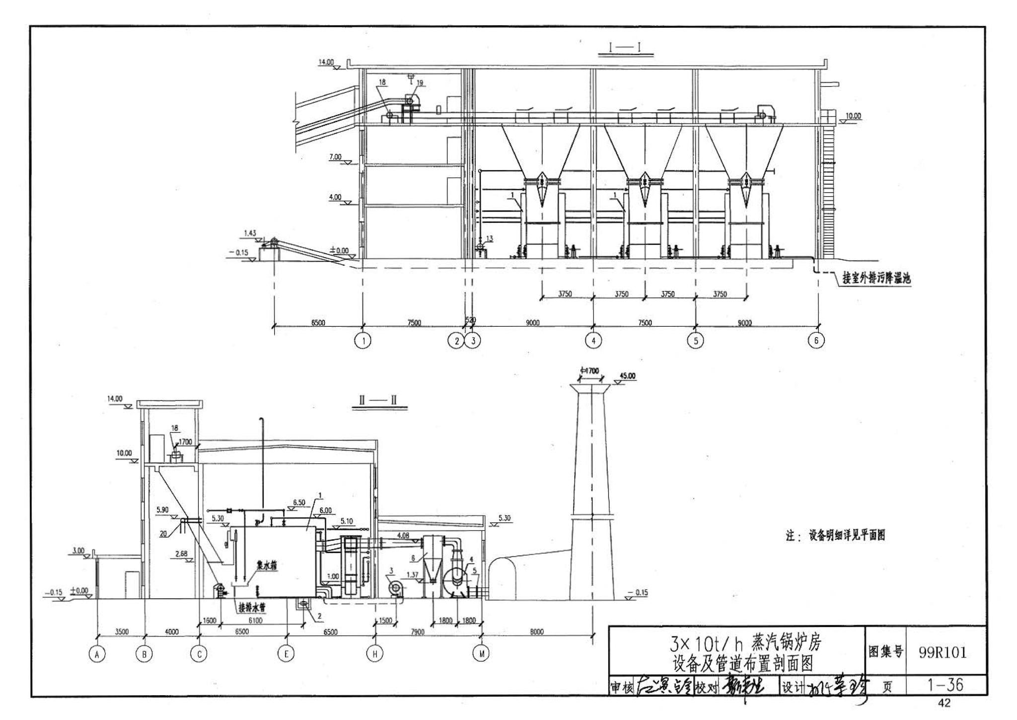 99R101--燃煤锅炉房工程设计施工图集