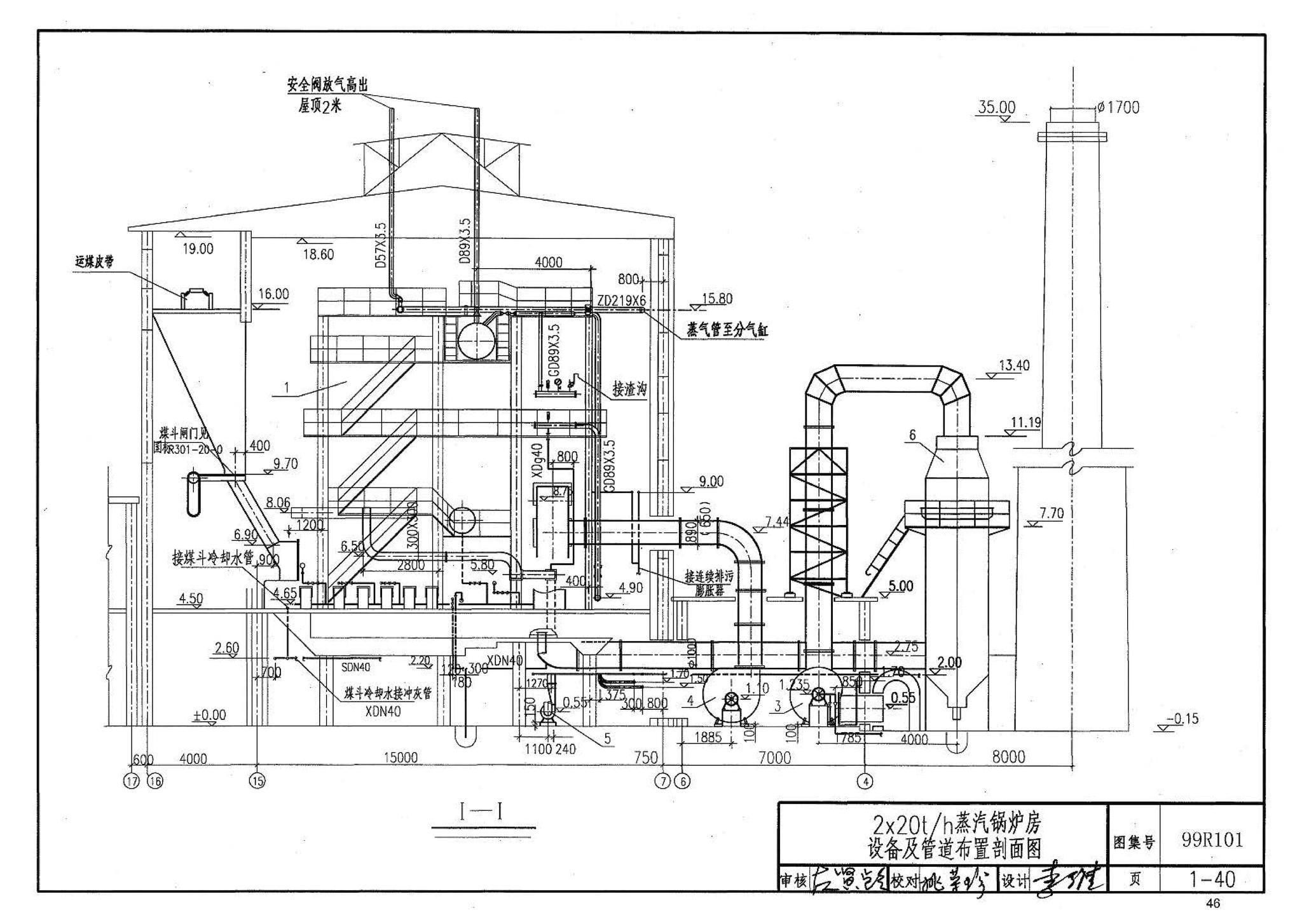 99R101--燃煤锅炉房工程设计施工图集