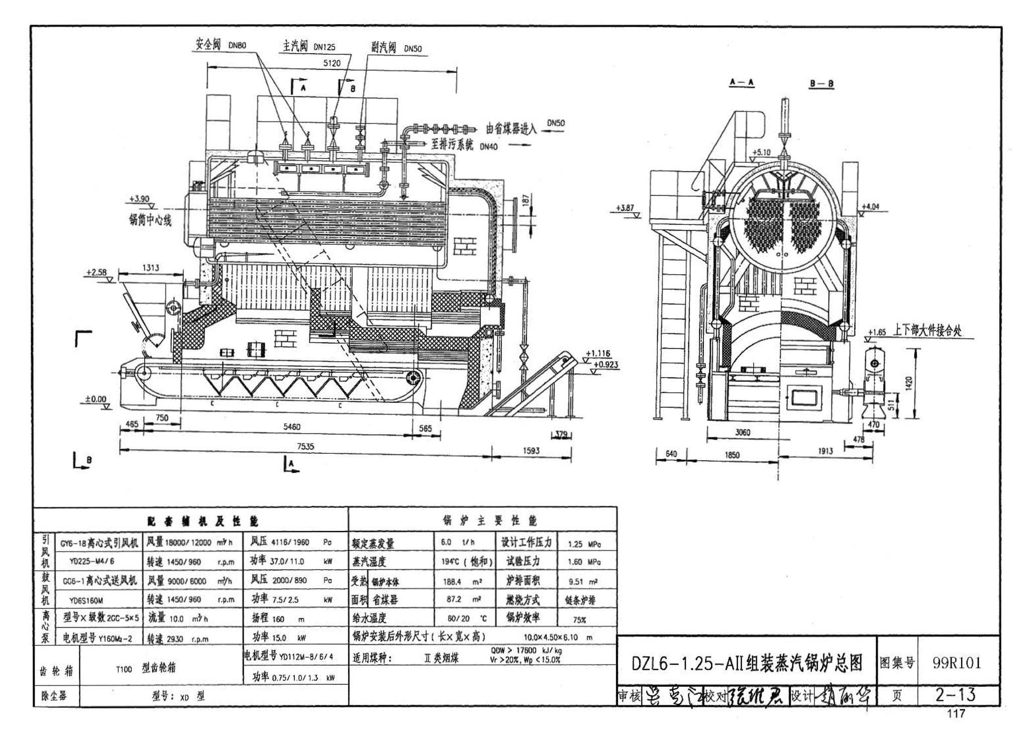 99R101--燃煤锅炉房工程设计施工图集