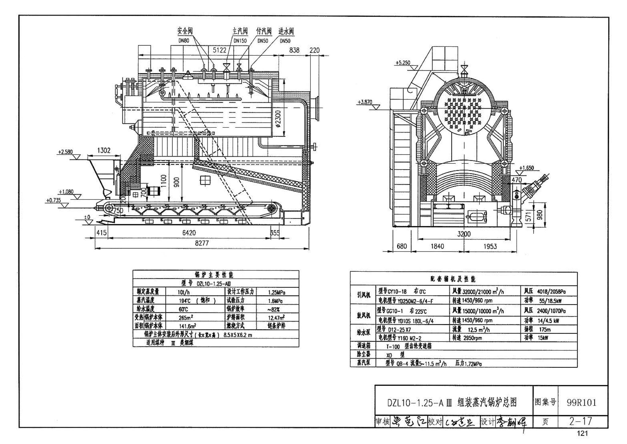 99R101--燃煤锅炉房工程设计施工图集