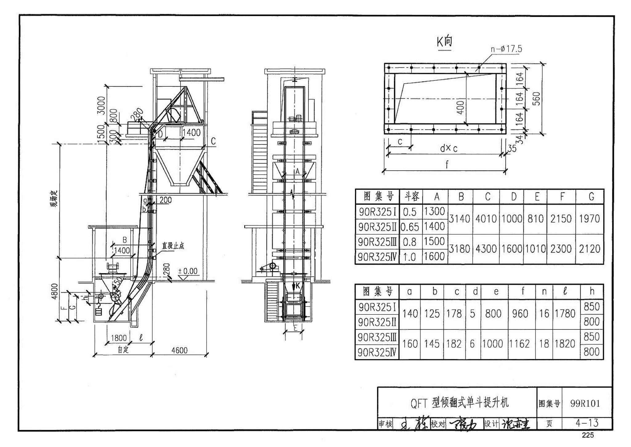 99R101--燃煤锅炉房工程设计施工图集