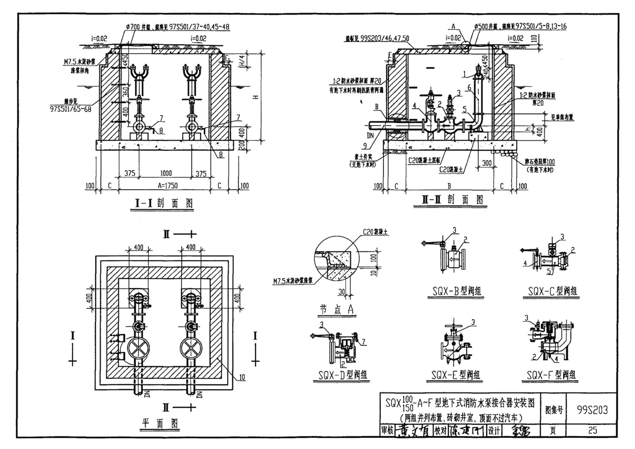 99S203、99(03)S203--消防水泵接合器安装