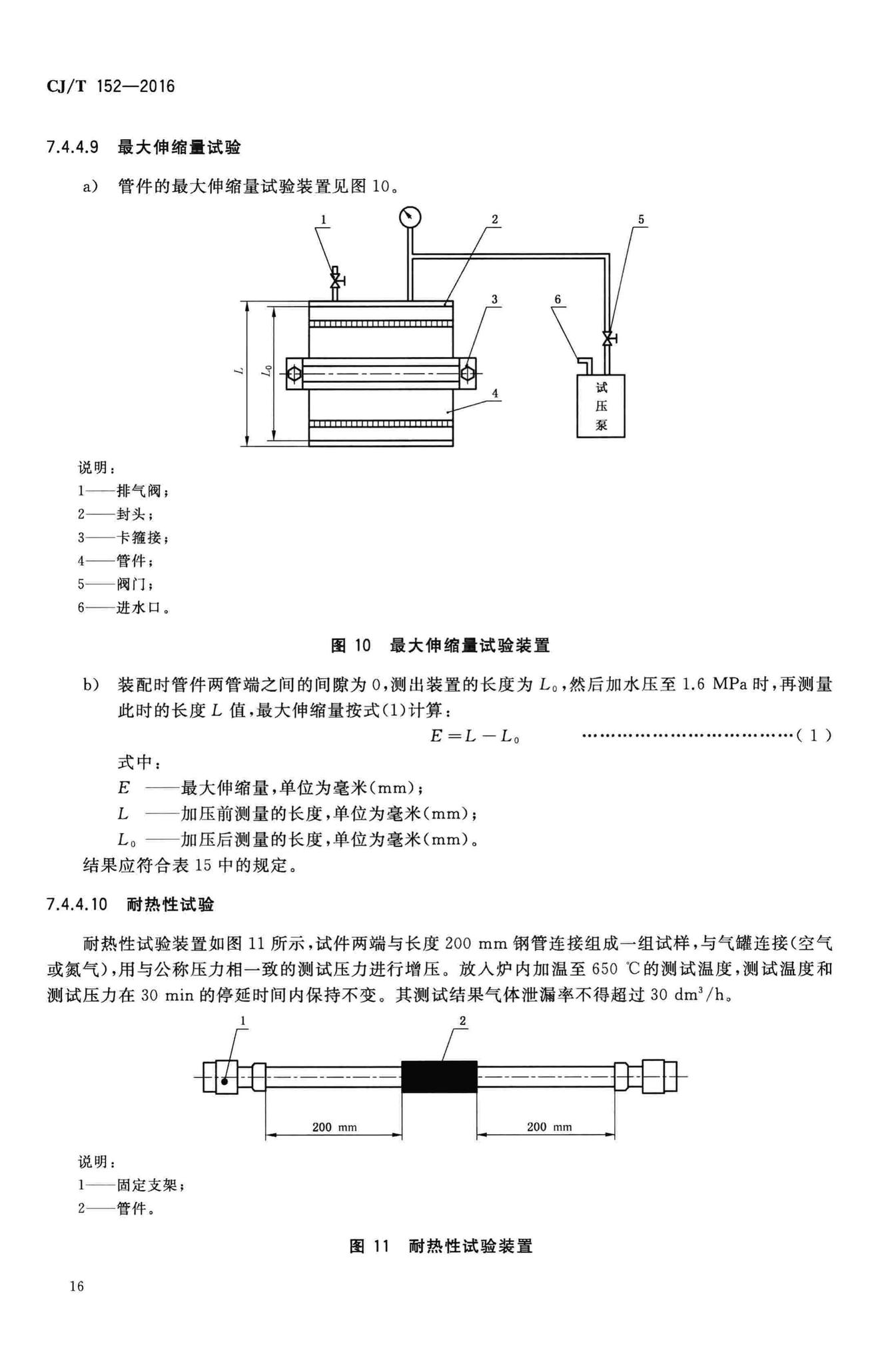 CJ/T152-2016--薄壁不锈钢卡压式和沟槽式管件