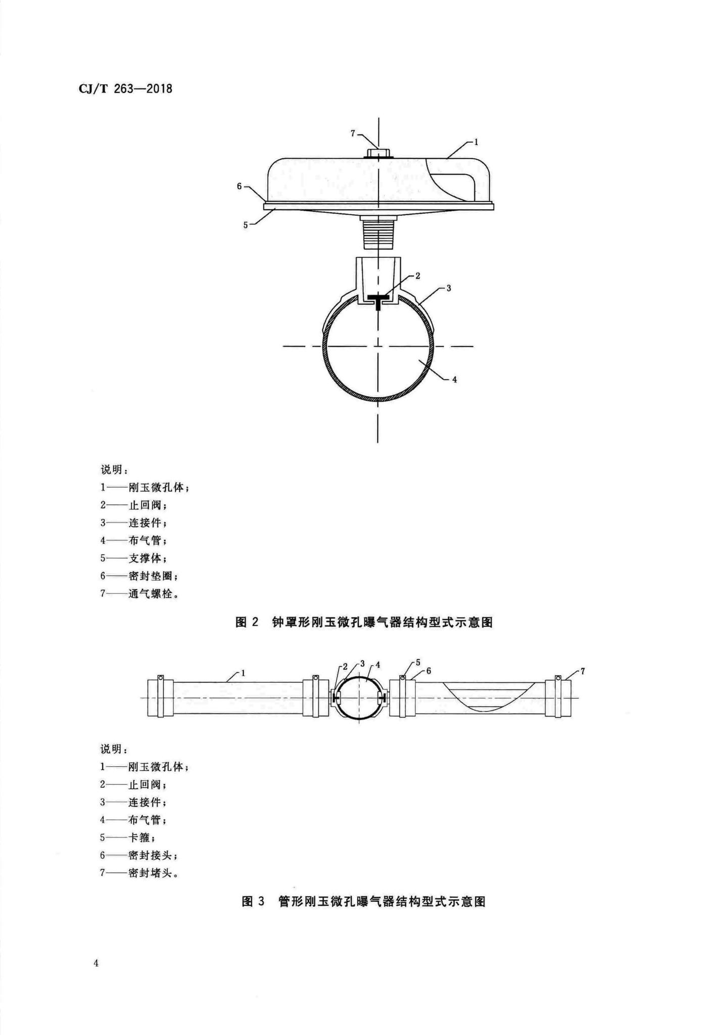 CJ/T263-2018--水处理用刚玉微孔曝气器