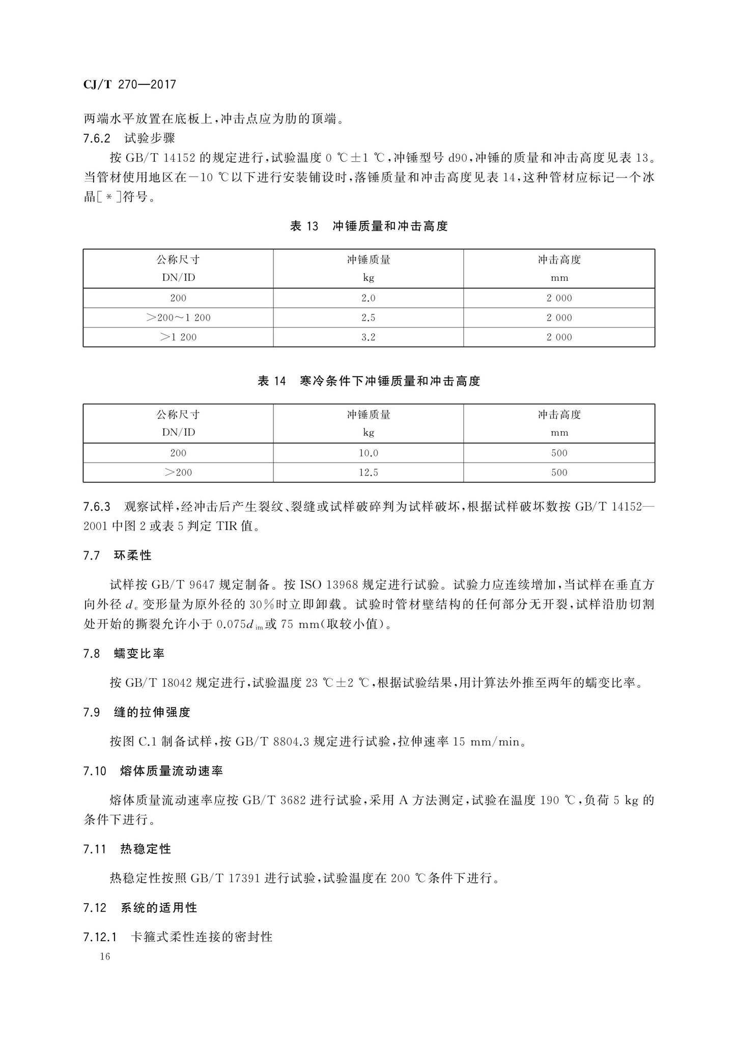 CJ/T270-2017--聚乙烯塑钢缠绕排水管及连接件