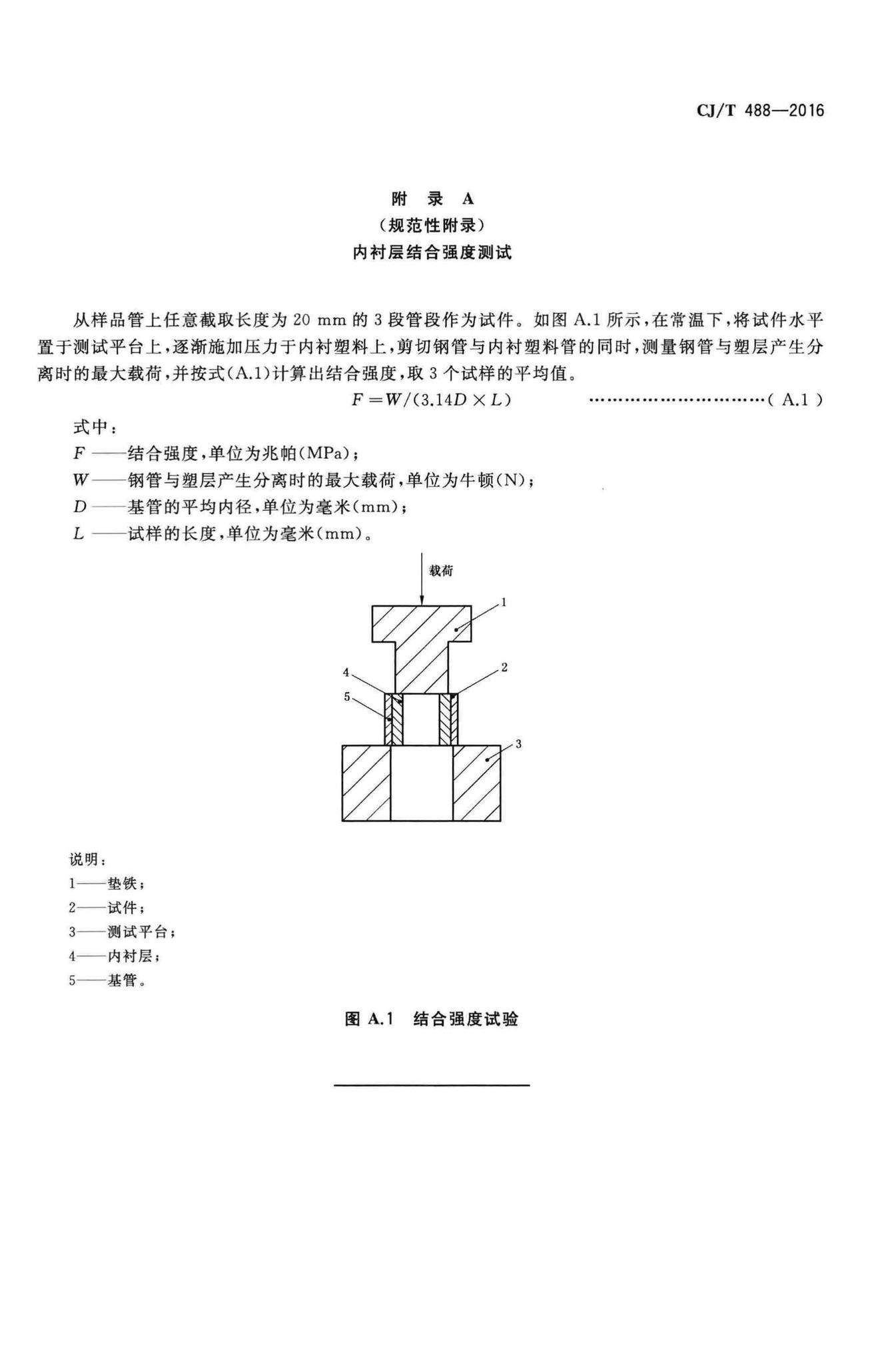 CJ/T488-2016--建筑排水钢塑复合短螺距内螺旋管材