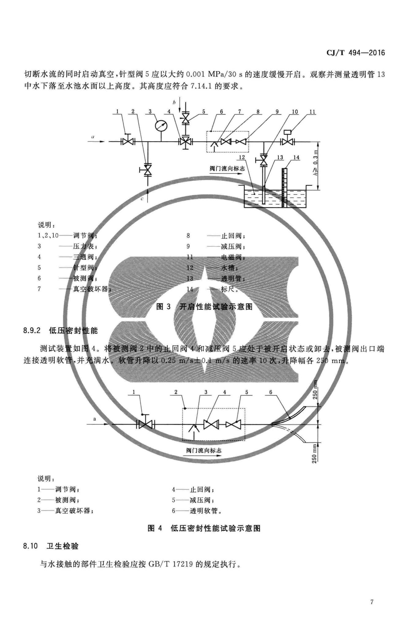 CJ/T494-2016--带过滤防倒流螺纹连接可调减压阀