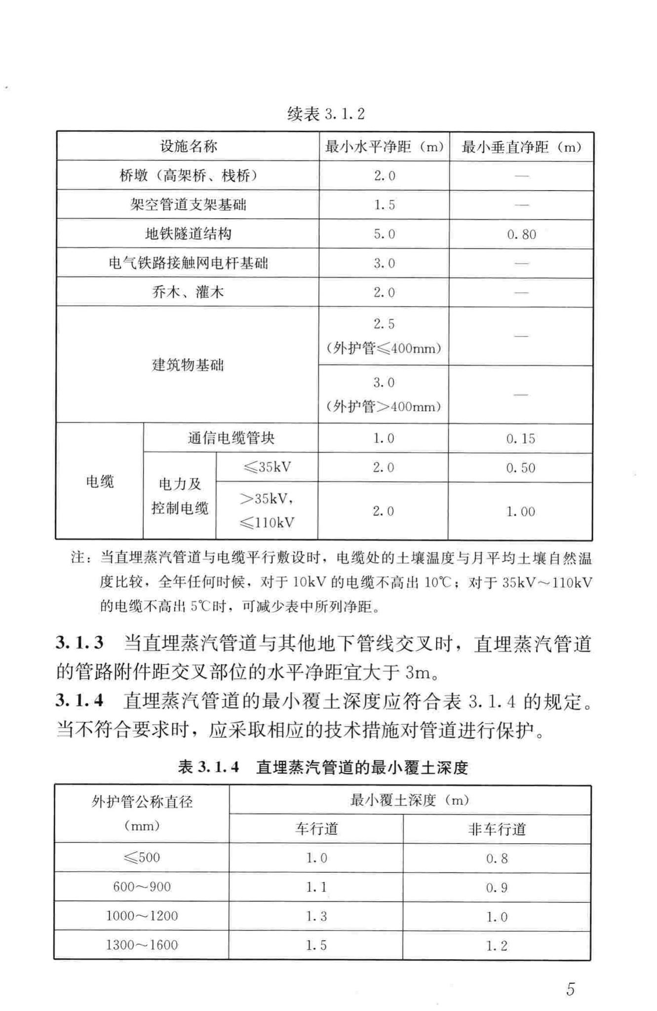 CJJ/T104-2014--城镇供热直埋蒸汽管道技术规程