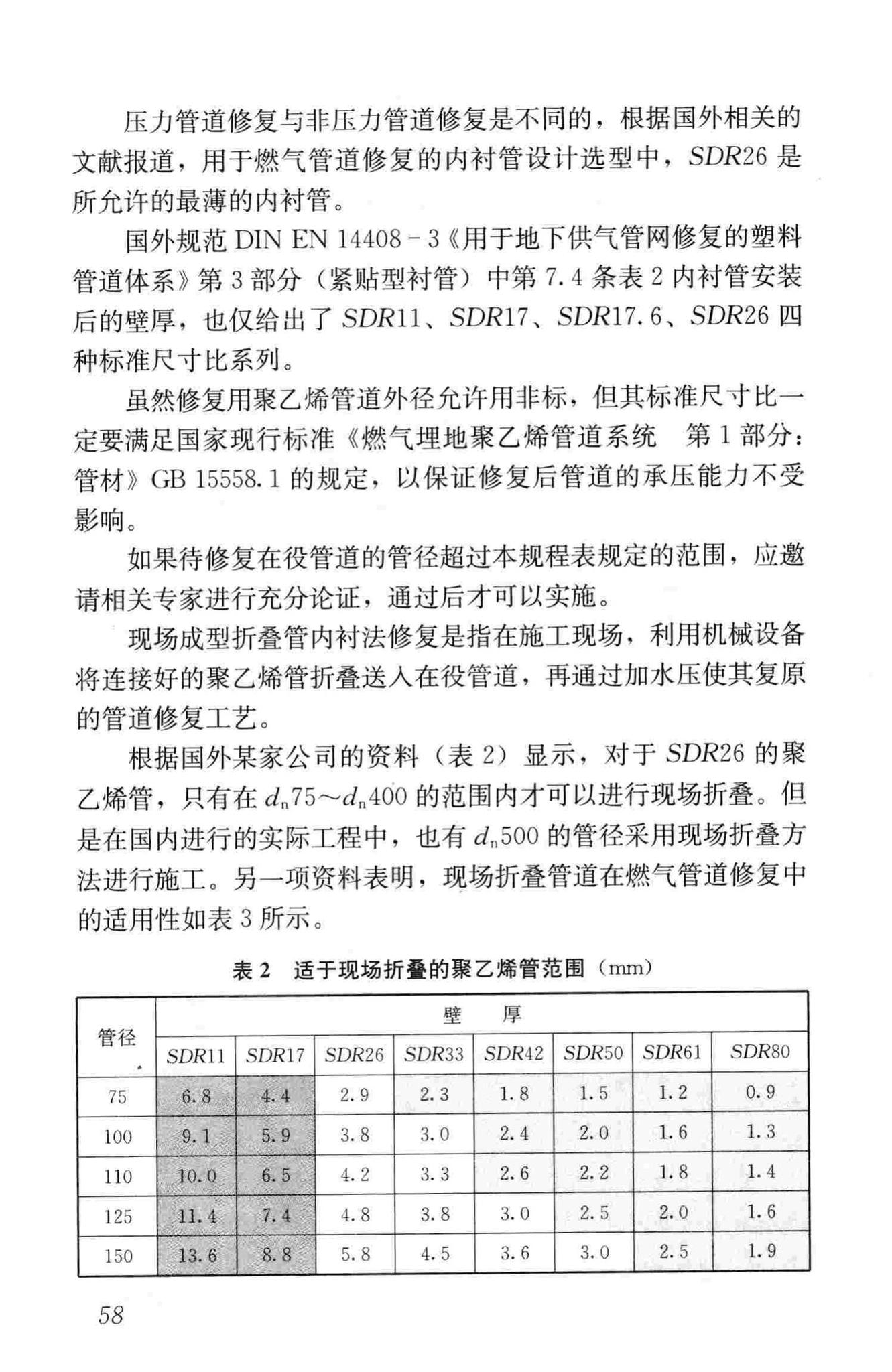 CJJ/T147-2010--城镇燃气管道非开挖修复更新工程技术规程