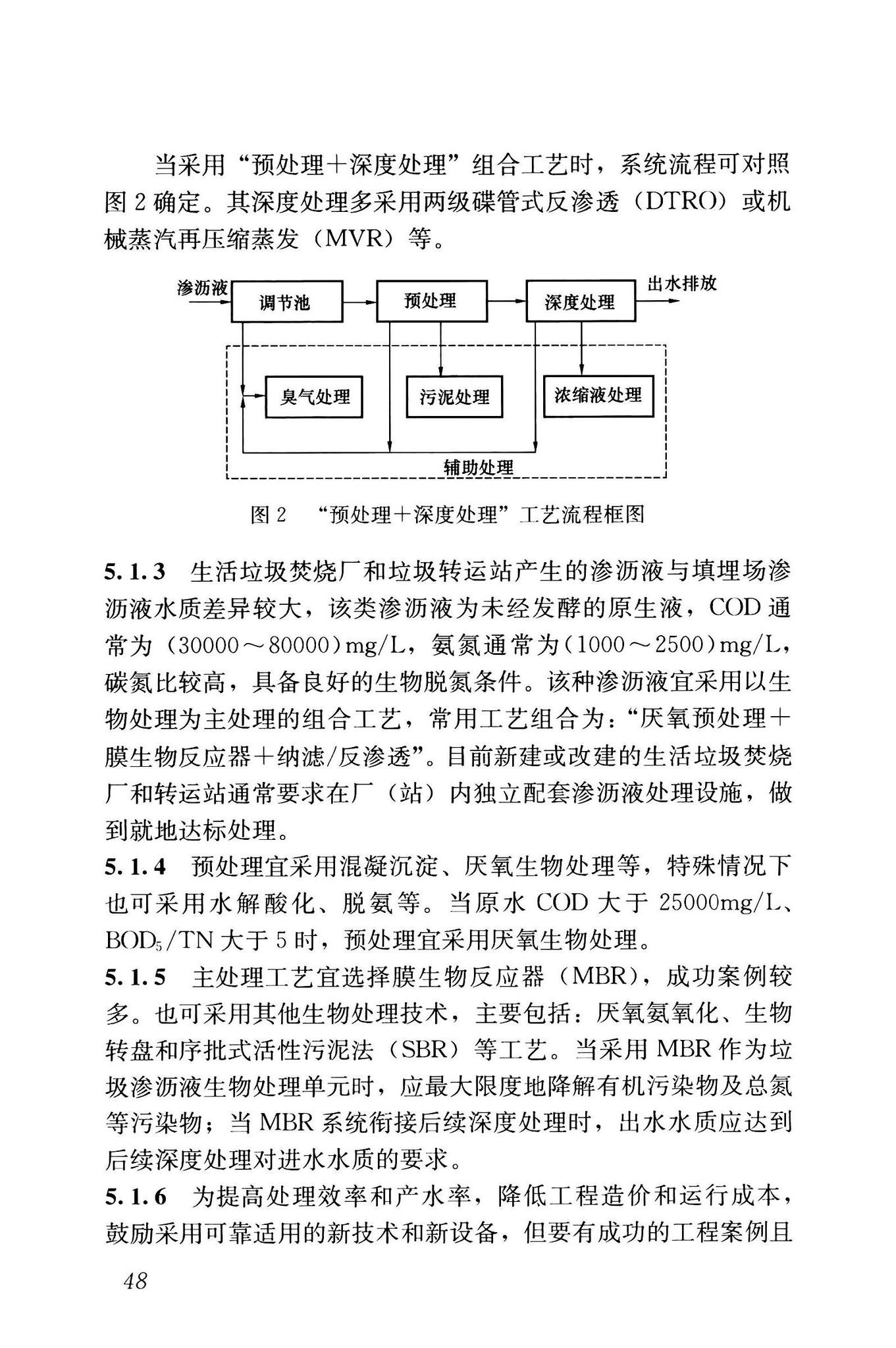 CJJ/T150-2023--生活垃圾渗沥液处理技术标准