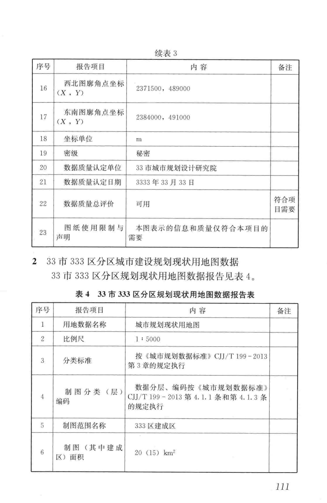 CJJ/T199-2013--城市规划数据标准