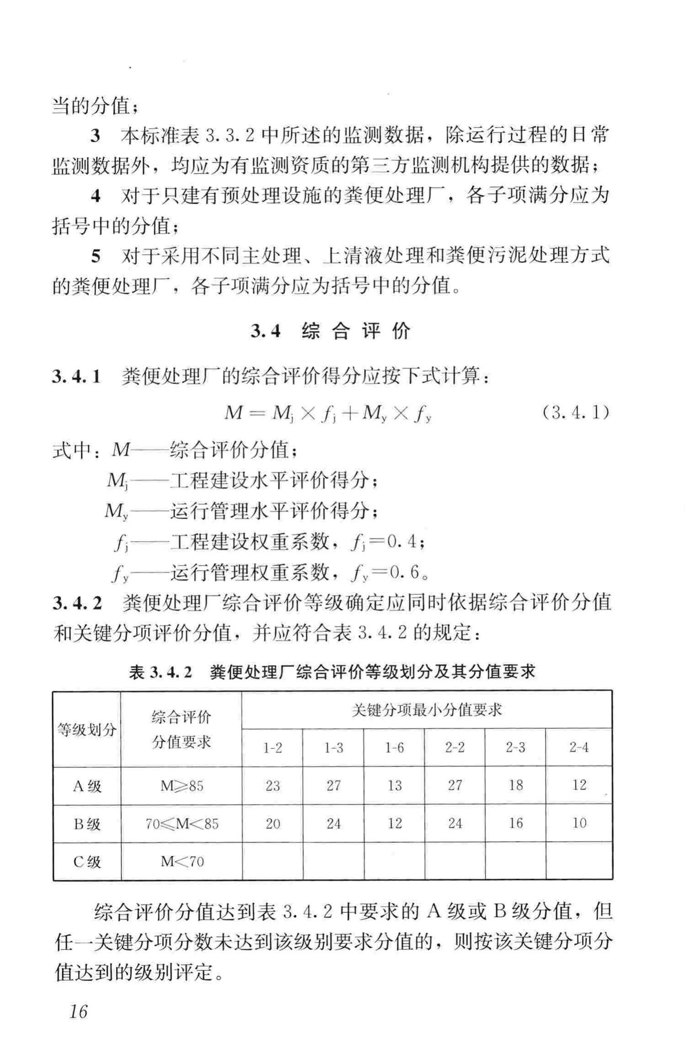 CJJ/T211-2014--粪便处理厂评价标准