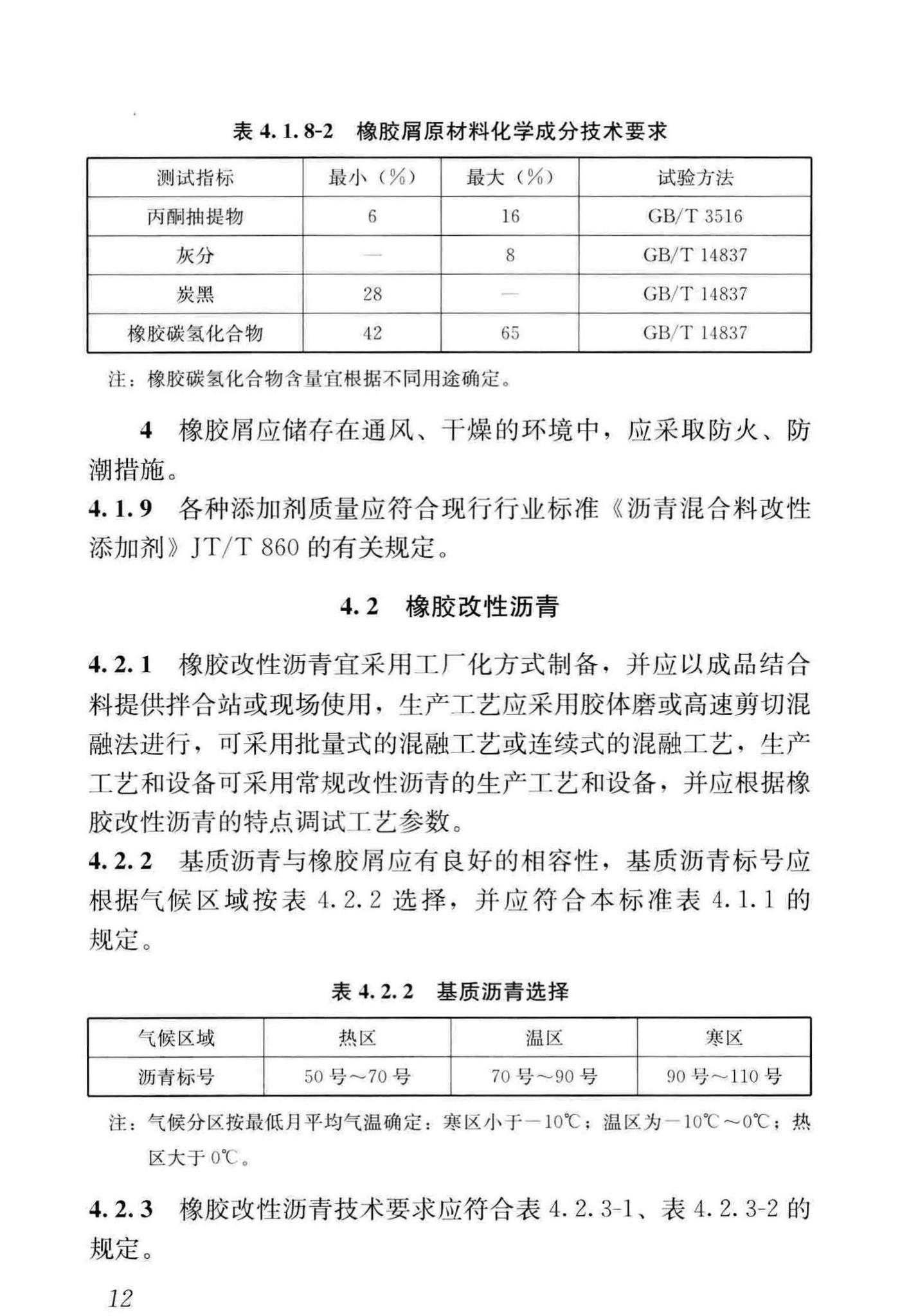 CJJ/T273-2019--橡胶沥青路面技术标准