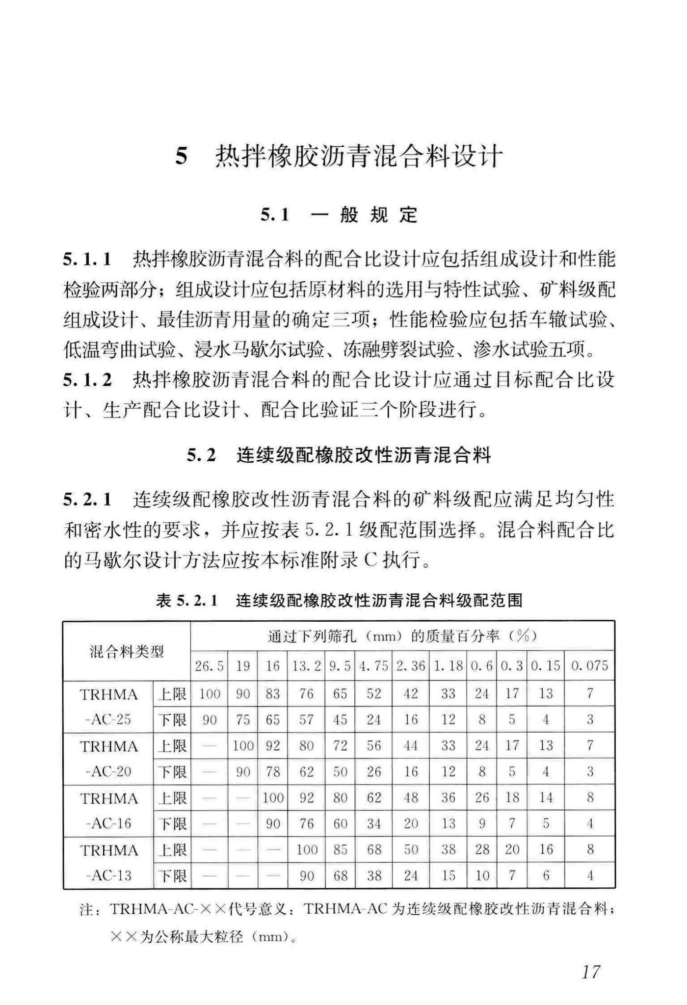 CJJ/T273-2019--橡胶沥青路面技术标准