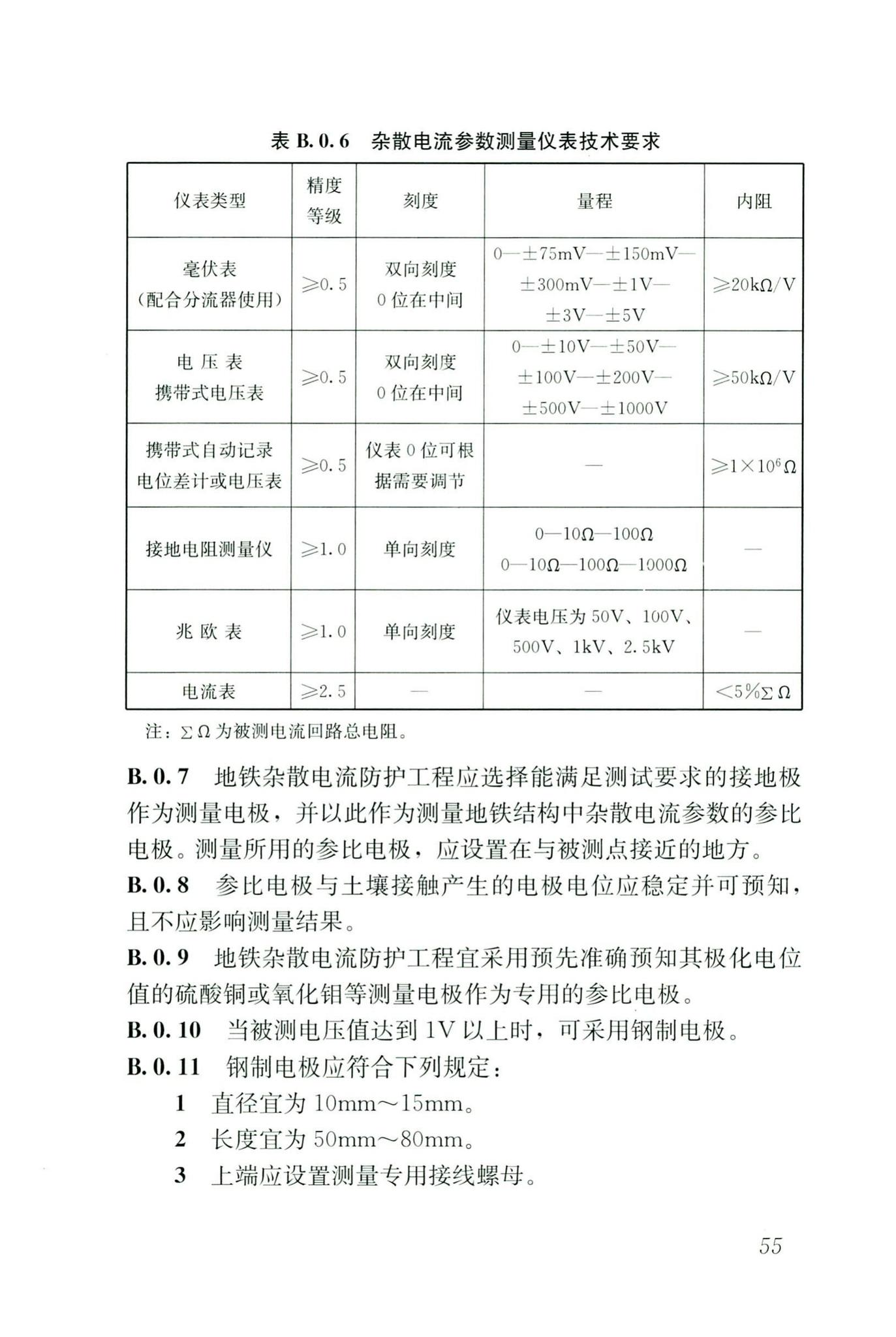 CJJ/T49-2020--地铁杂散电流腐蚀防护技术标准