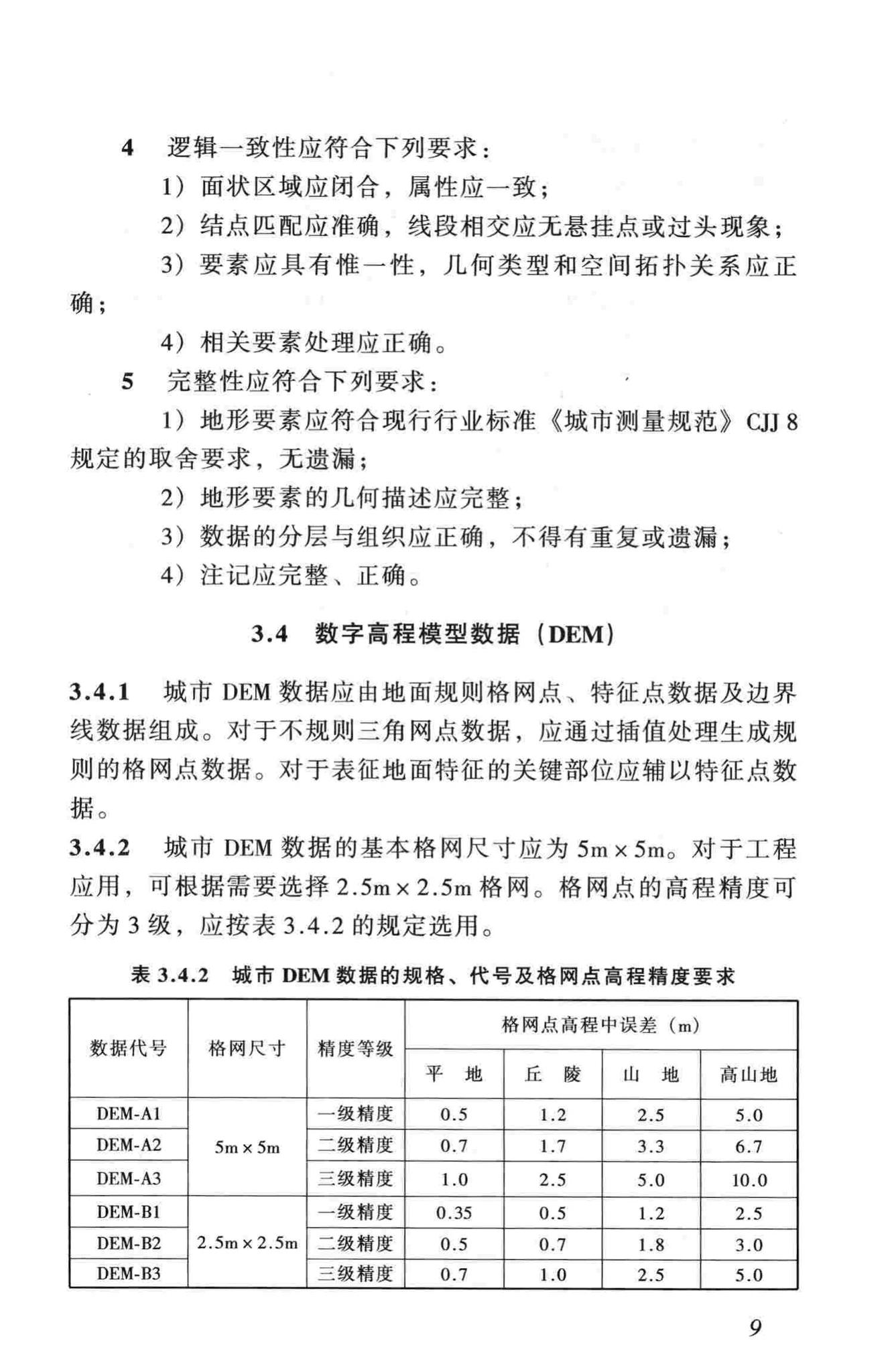 CJJ100-2004--城市基础地理信息系统技术规范