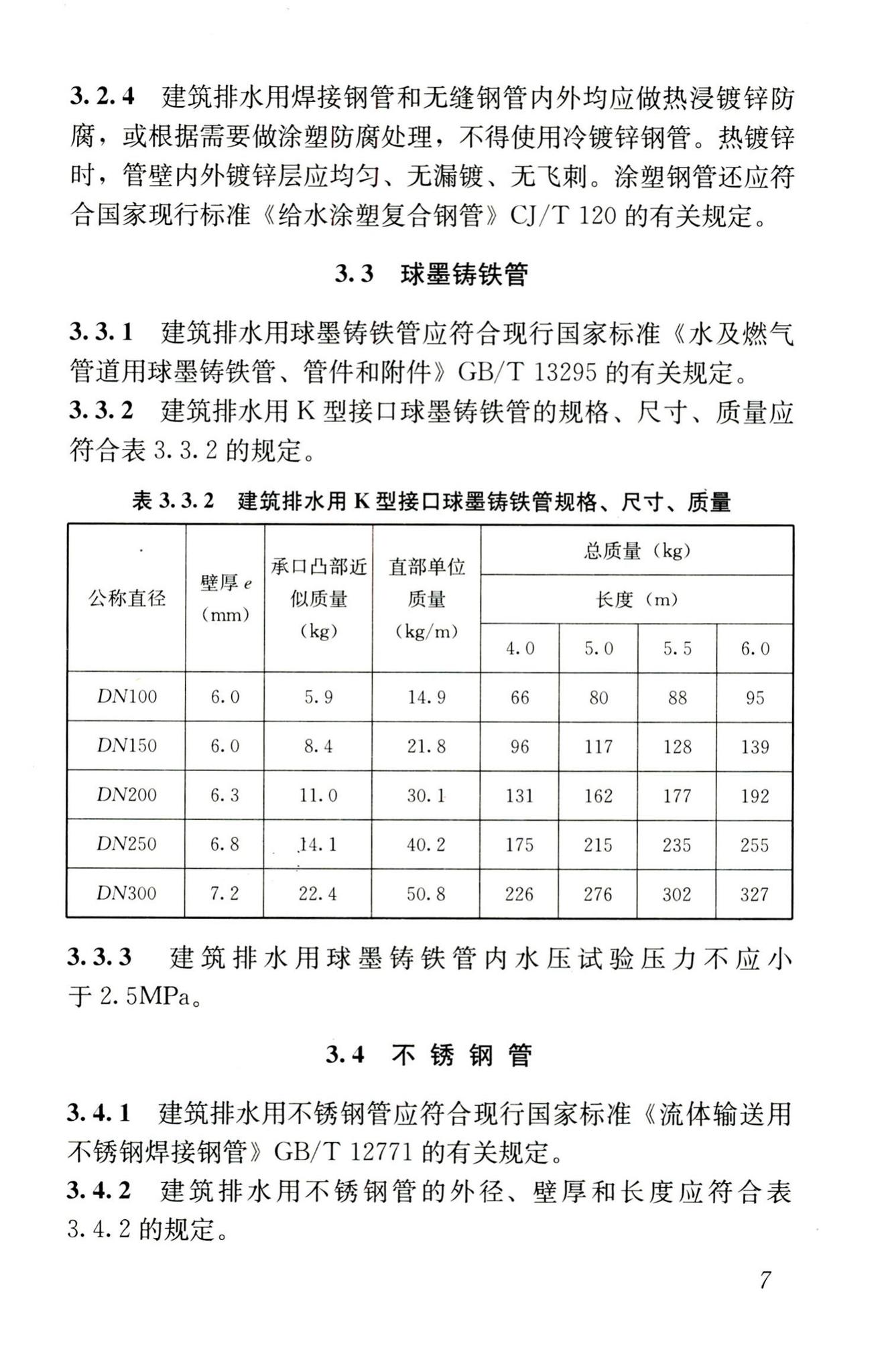 CJJ127-2009--建筑排水金属管道工程技术规程