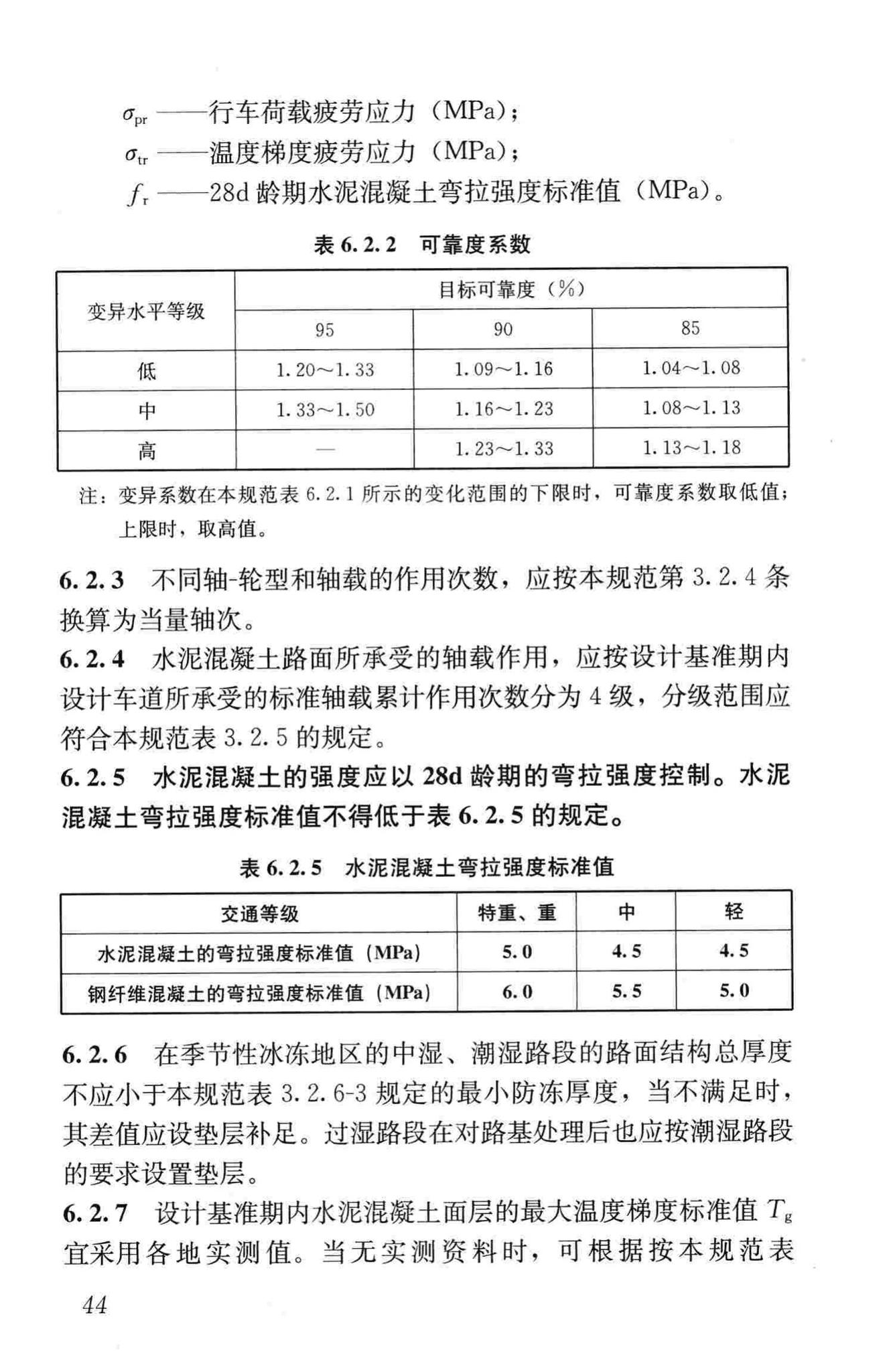 CJJ169-2012--城镇道路路面设计规范