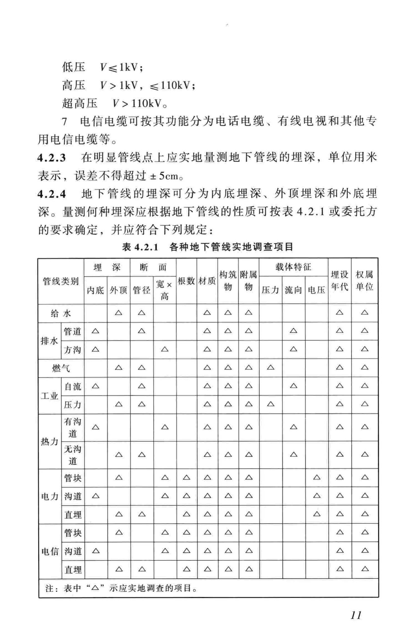 CJJ61-2003--城市地下管线探测技术规程