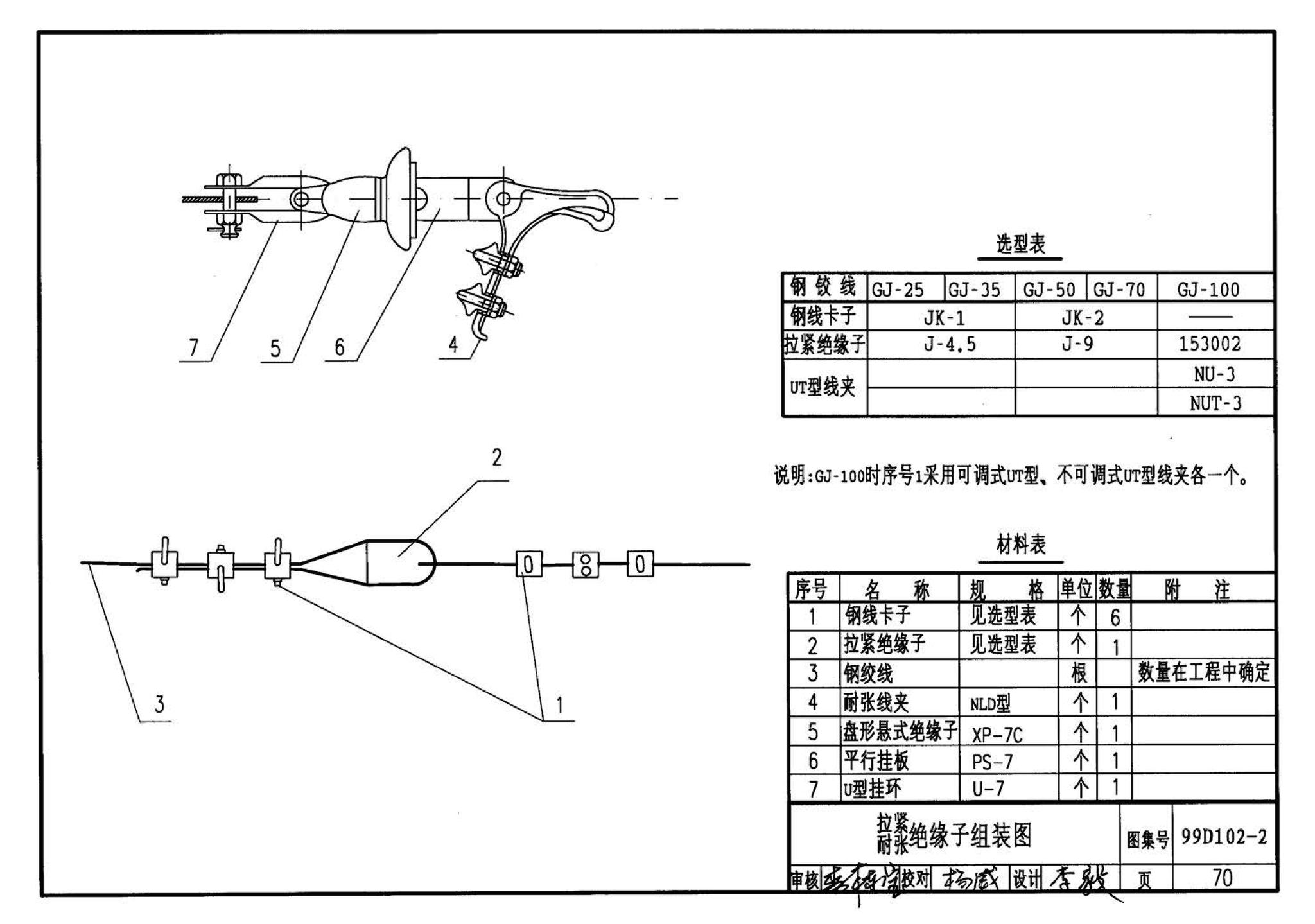 D102-1～2--10kV及以下架空绝缘线路安装（2002年合订本）