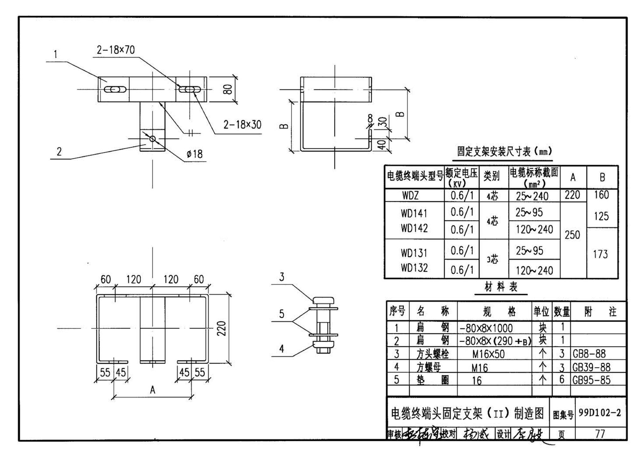 D102-1～2--10kV及以下架空绝缘线路安装（2002年合订本）