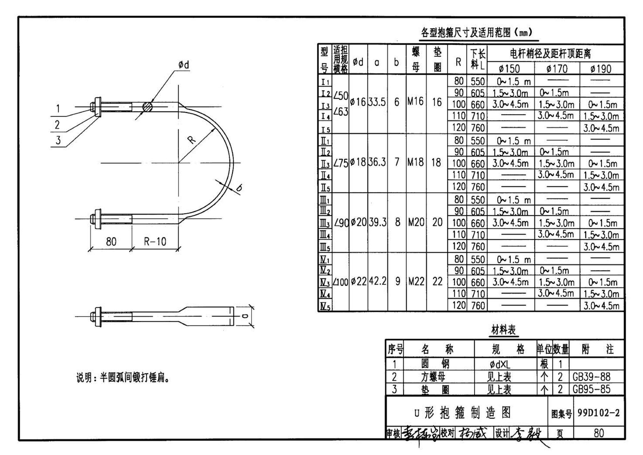 D102-1～2--10kV及以下架空绝缘线路安装（2002年合订本）