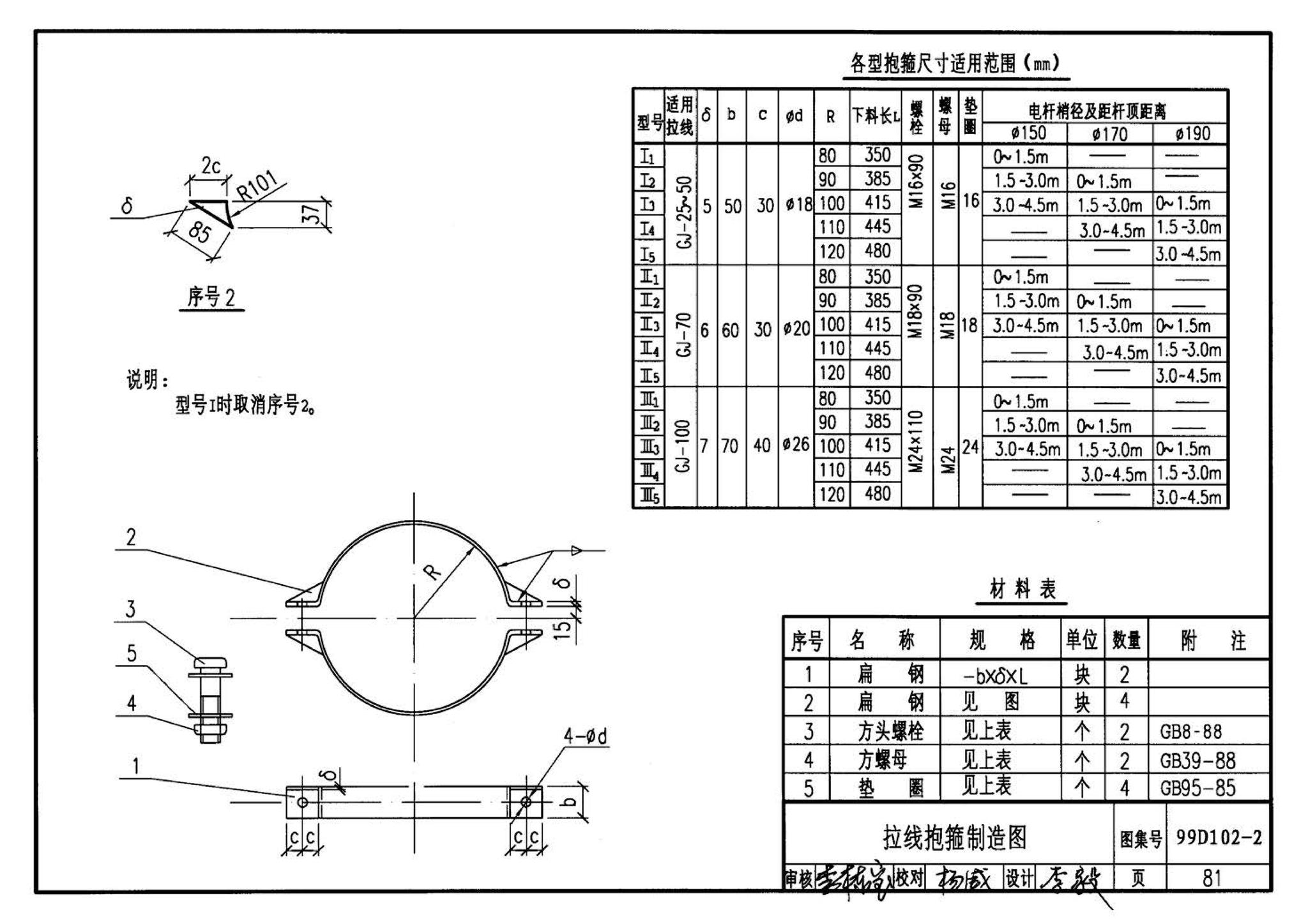 D102-1～2--10kV及以下架空绝缘线路安装（2002年合订本）