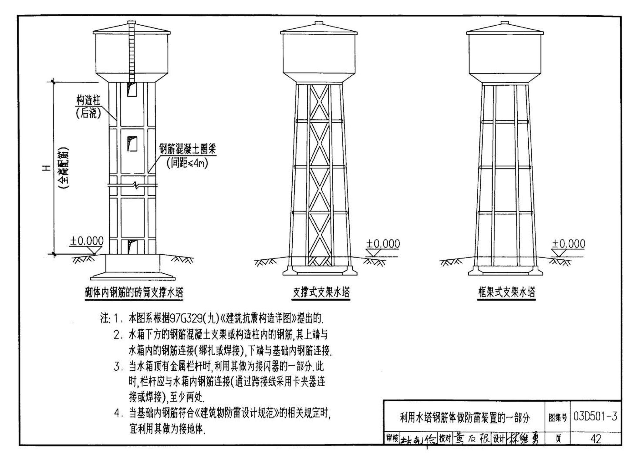 D501-1～4--防雷与接地安装（2003年合订本）（含99D501-1图集2003、2007年局部修改版）