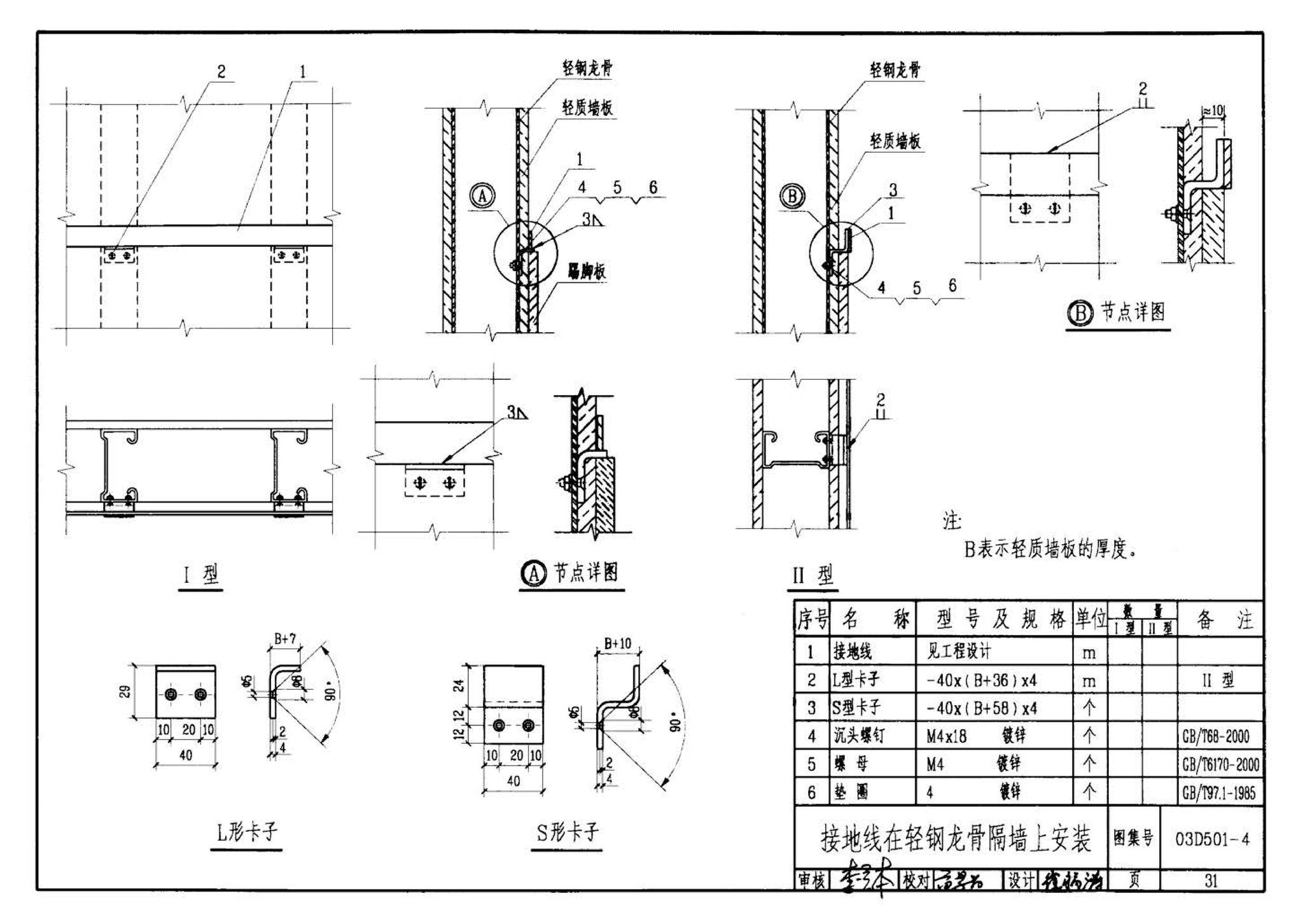 D501-1～4--防雷与接地安装（2003年合订本）（含99D501-1图集2003、2007年局部修改版）