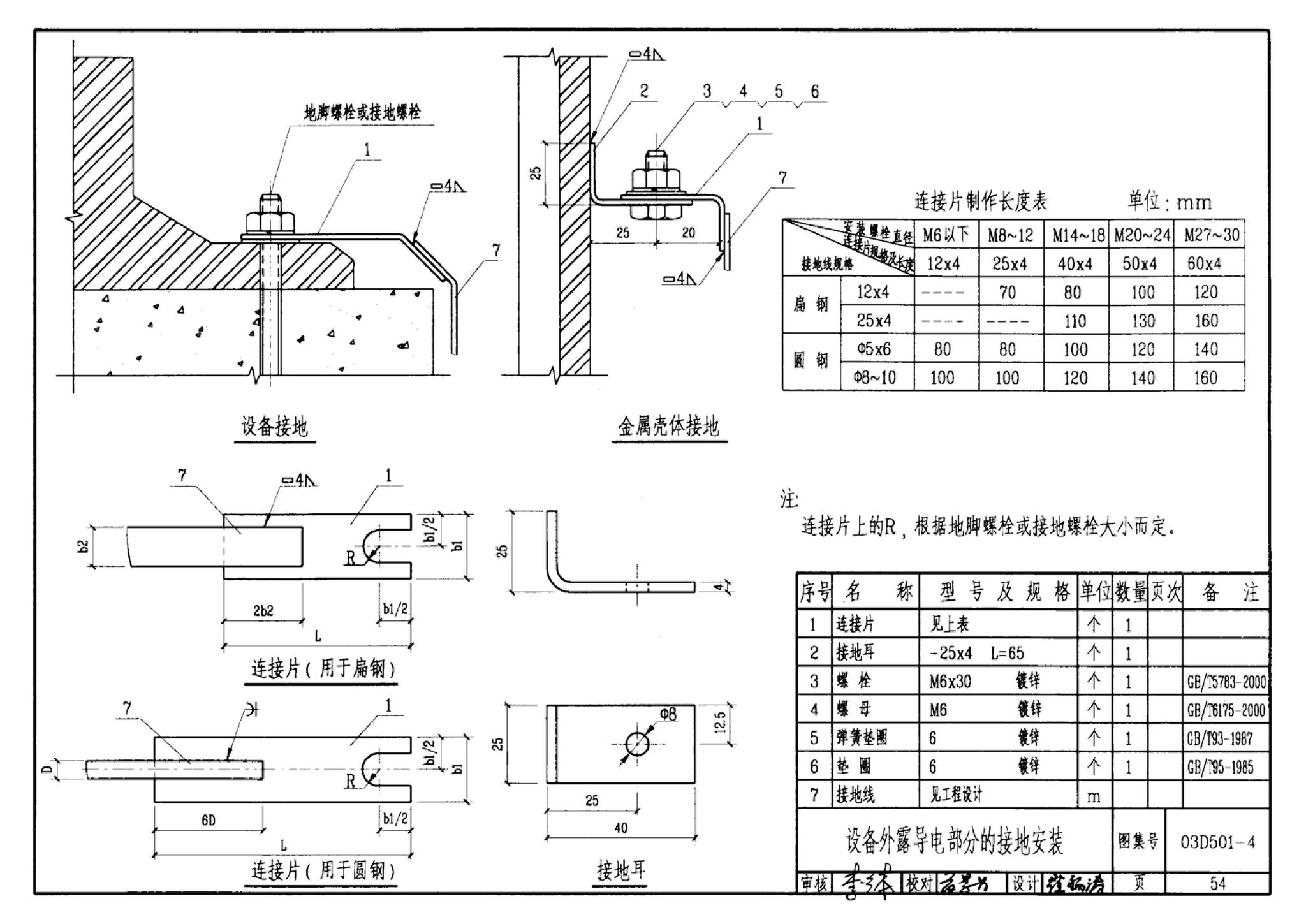 D501-1～4--防雷与接地安装（2003年合订本）（含99D501-1图集2003、2007年局部修改版）