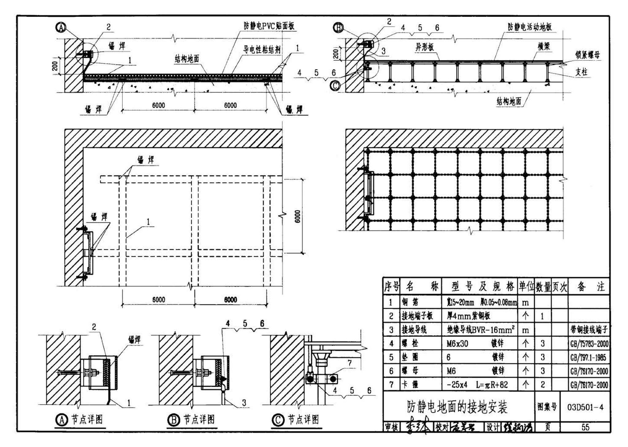 D501-1～4--防雷与接地安装（2003年合订本）（含99D501-1图集2003、2007年局部修改版）