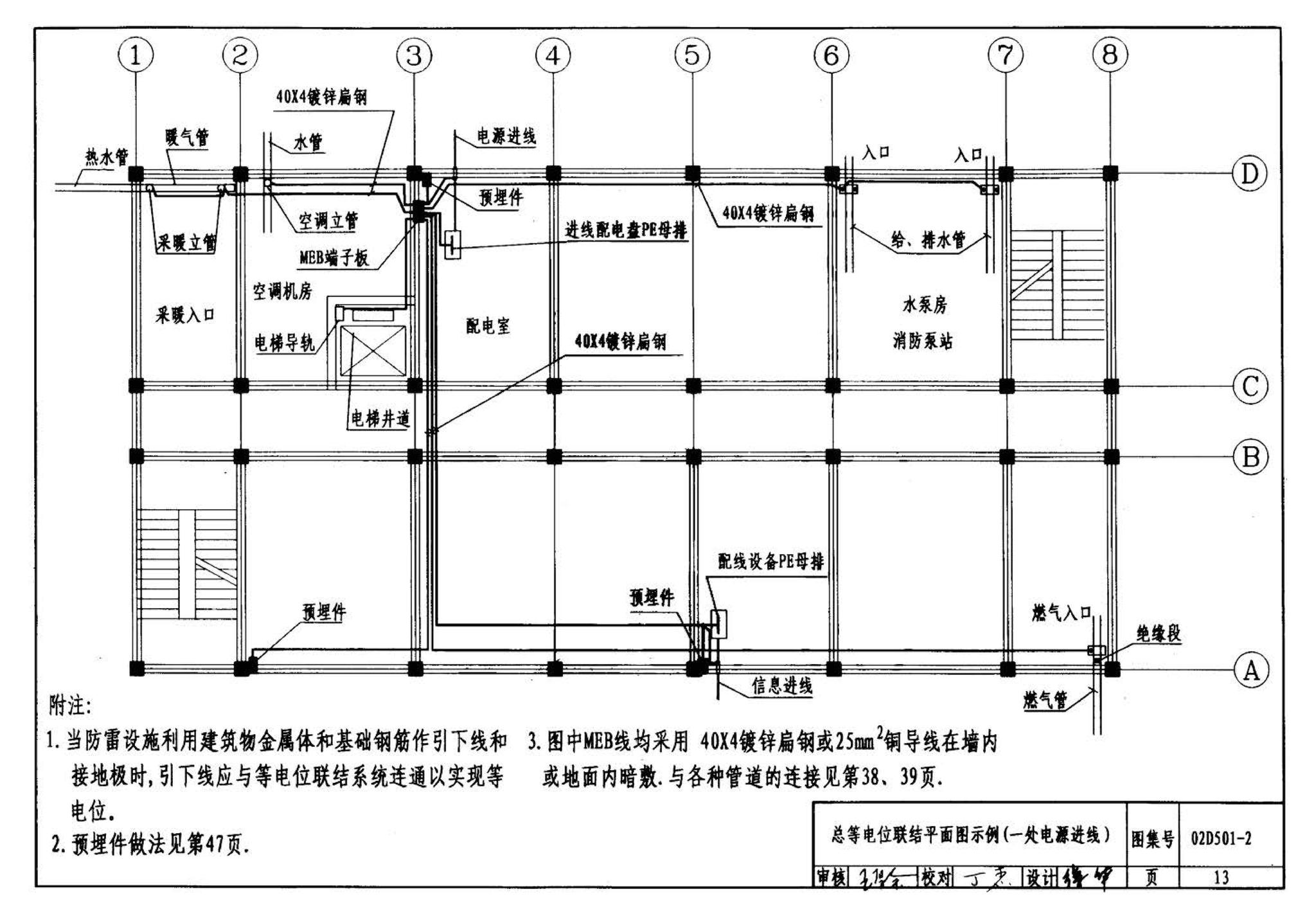 D501-1～4--防雷与接地安装（2003年合订本）（含99D501-1图集2003、2007年局部修改版）