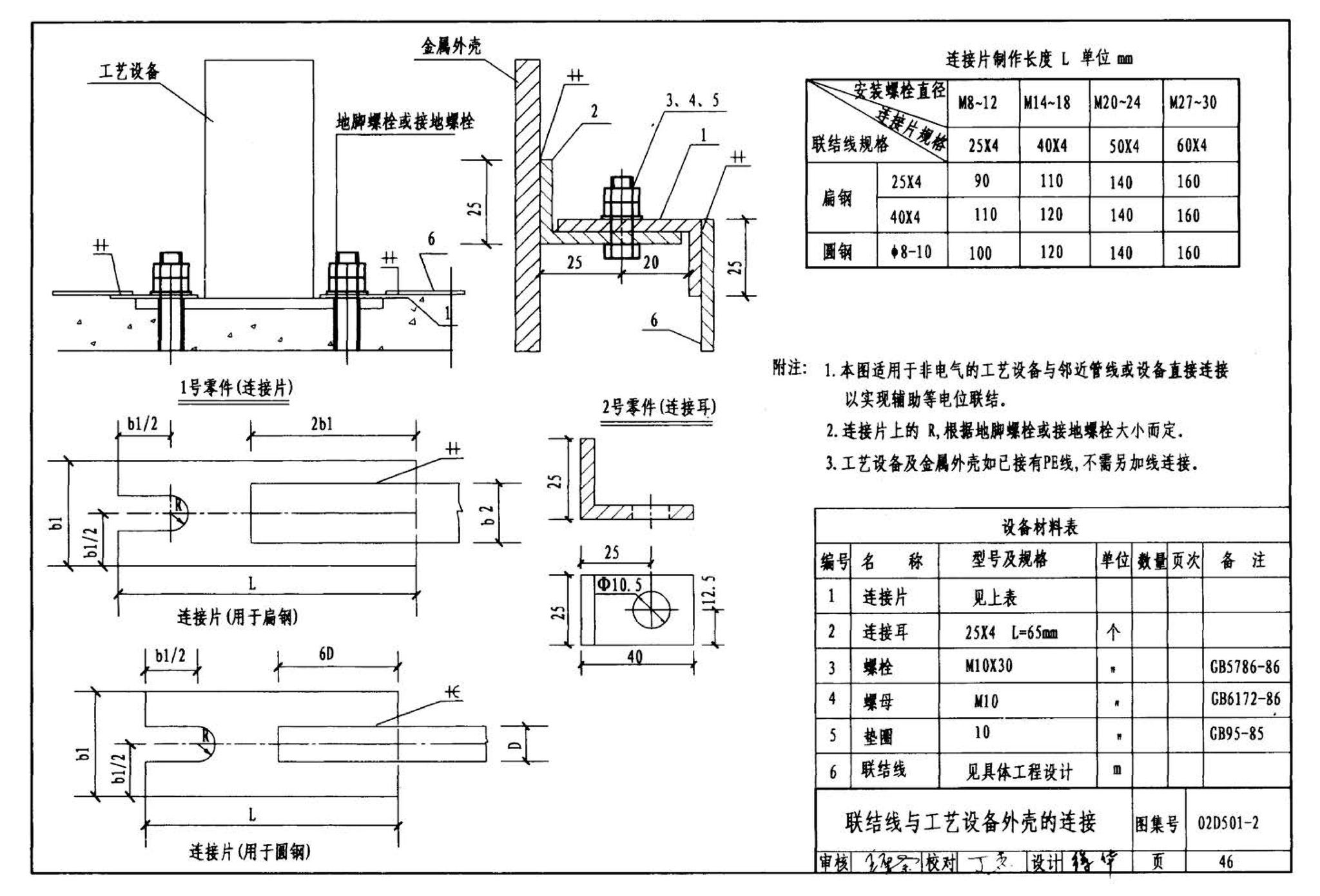 D501-1～4--防雷与接地安装（2003年合订本）（含99D501-1图集2003、2007年局部修改版）